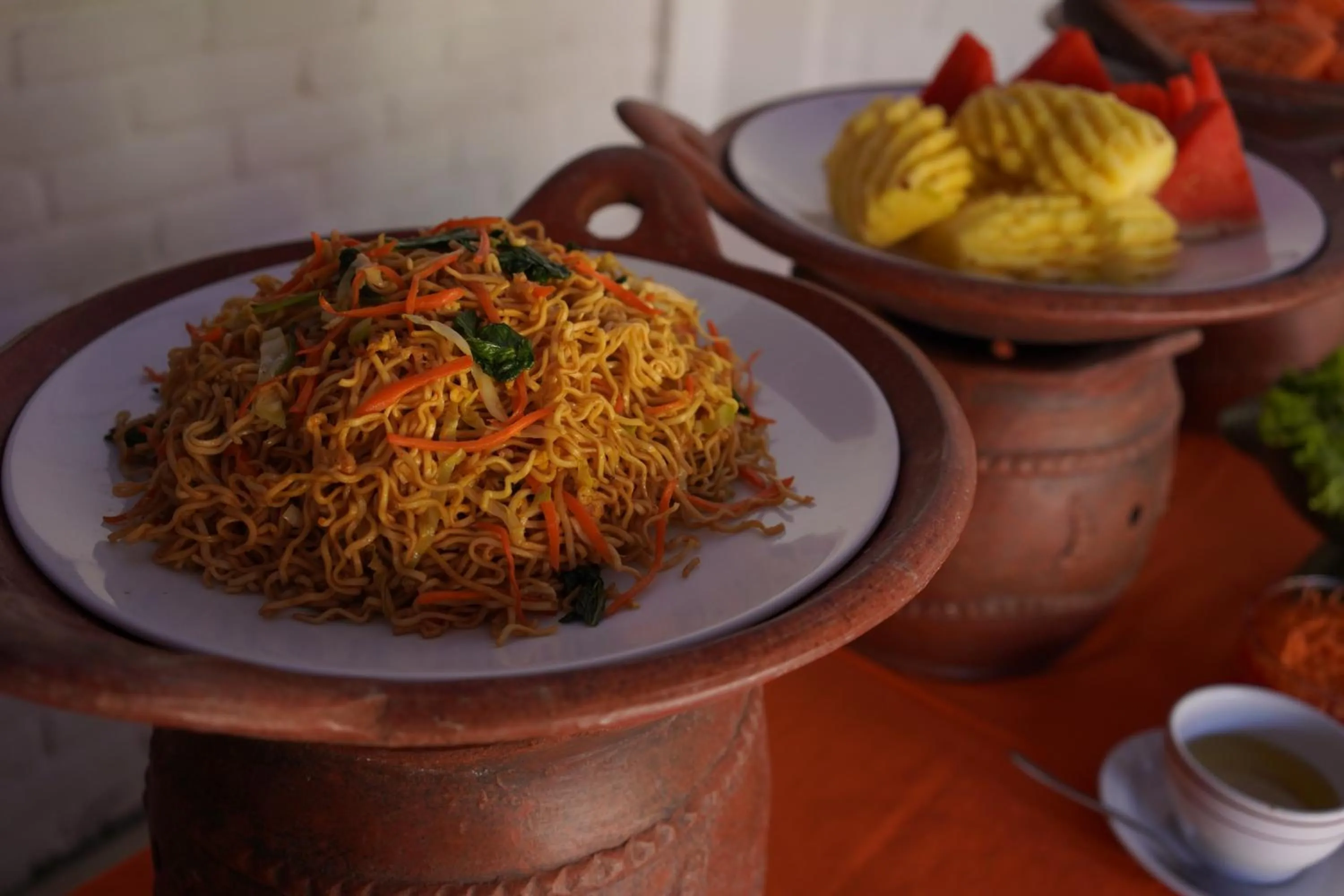 Breakfast in Sarinande Hotel