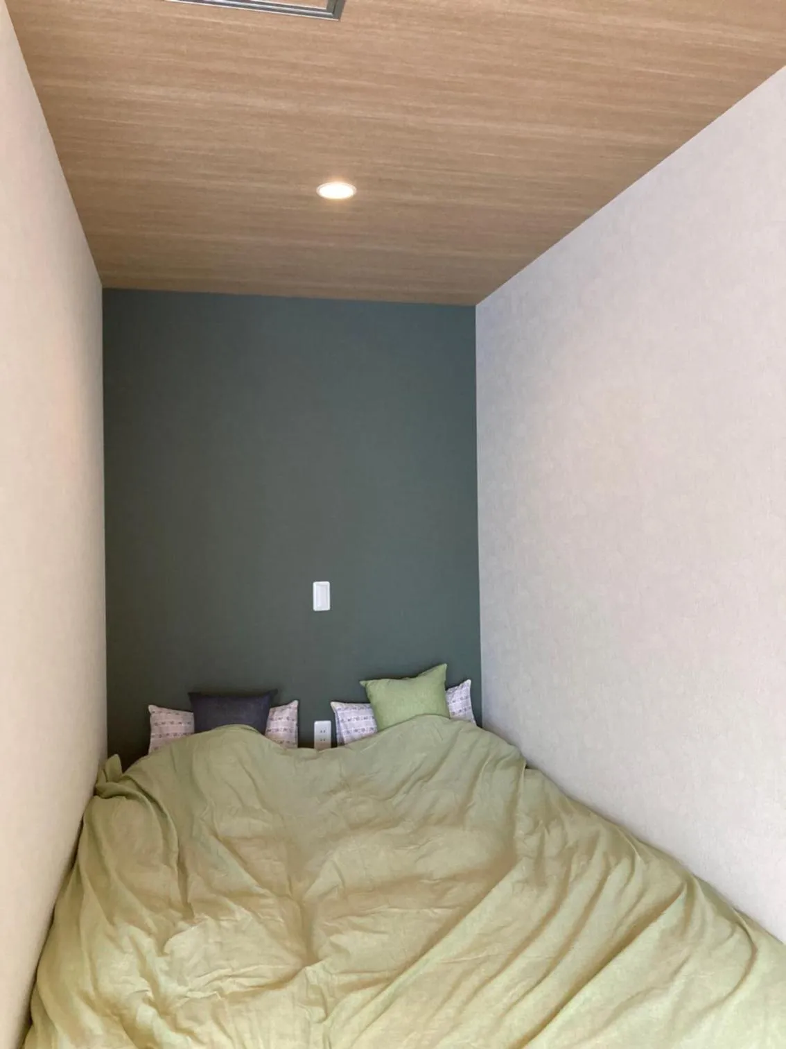 Bed in Ryokan Fujitomita