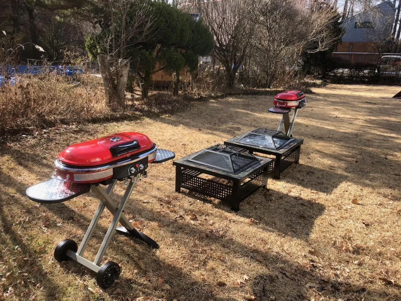 BBQ facilities in Ryokan Fujitomita