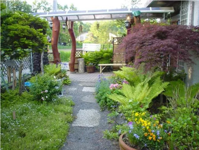 Garden in Ryokan Fujitomita
