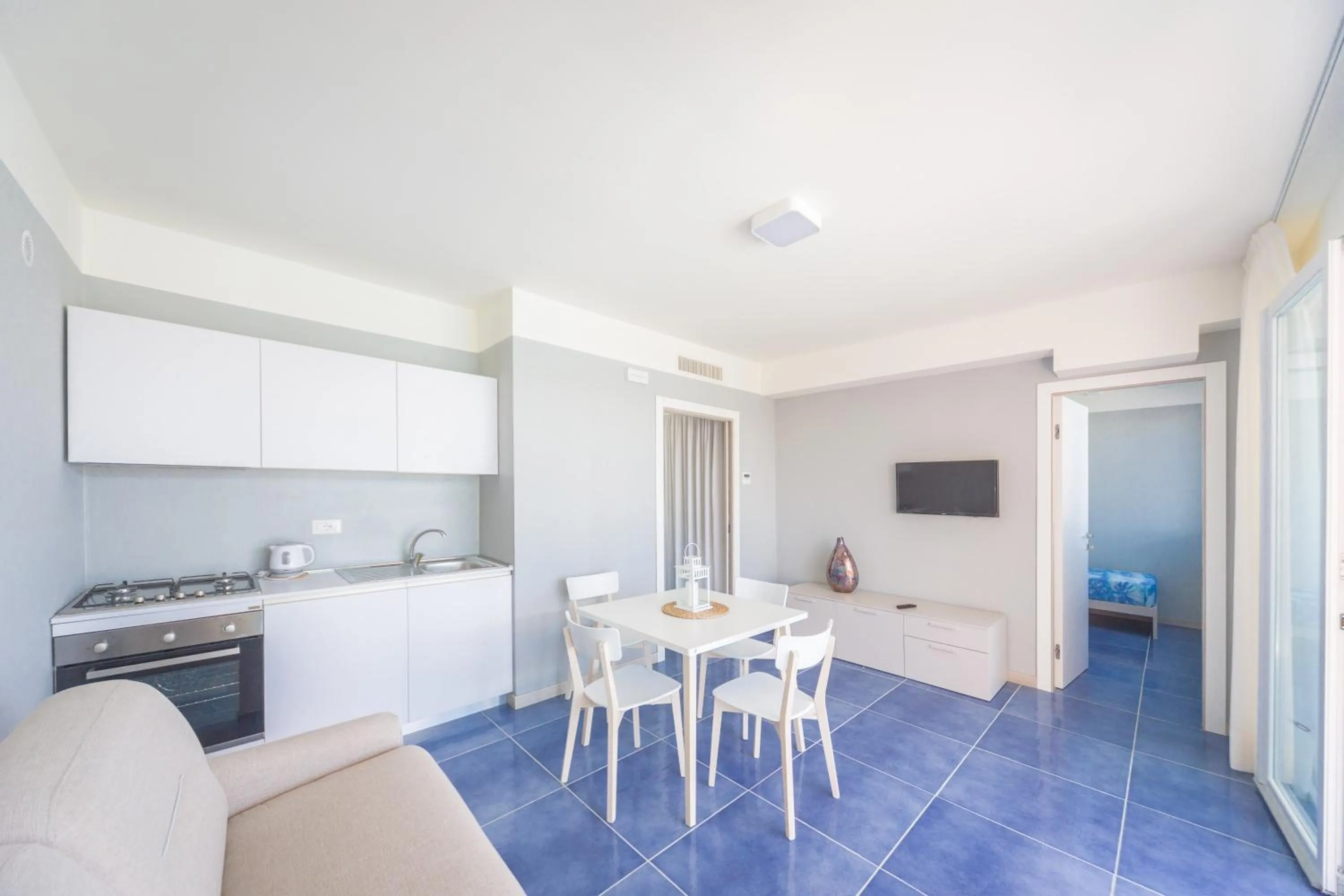 Kitchen or kitchenette in Residence Delfino, Portorosa