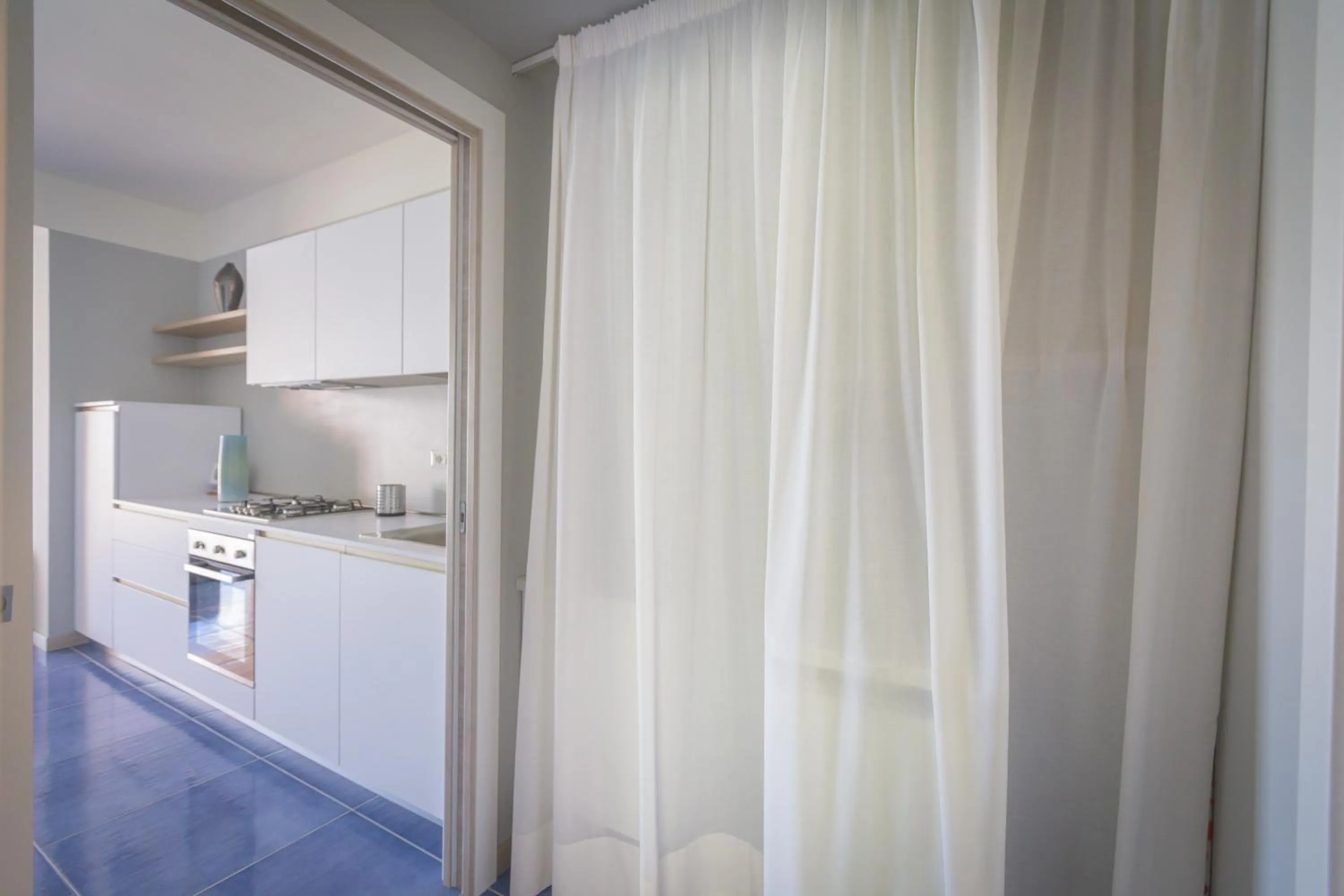 Kitchen or kitchenette in Residence Delfino, Portorosa