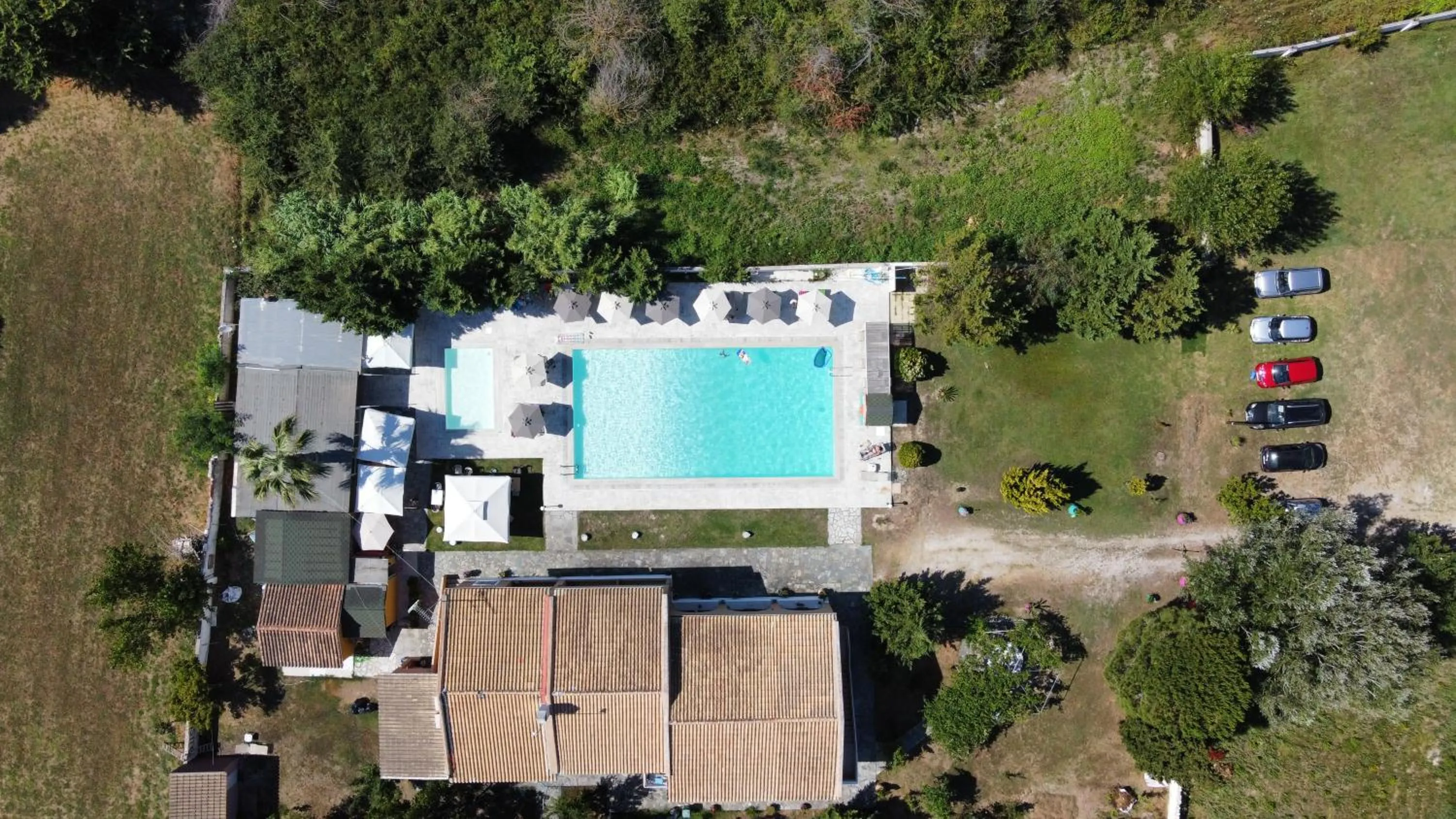 Bird's eye view in Sausan Hotel