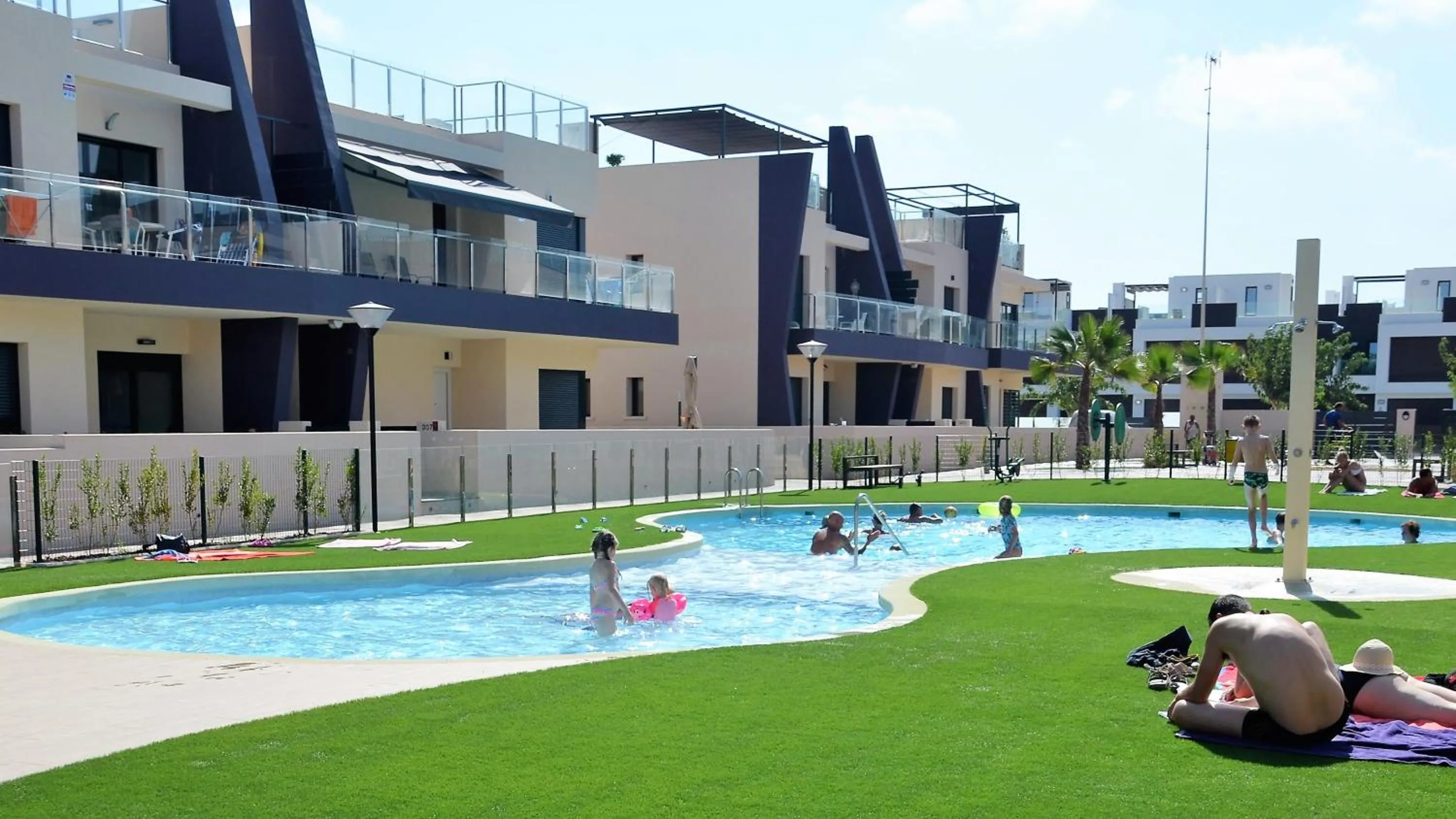 Garden in Higuericas Beach Apartment