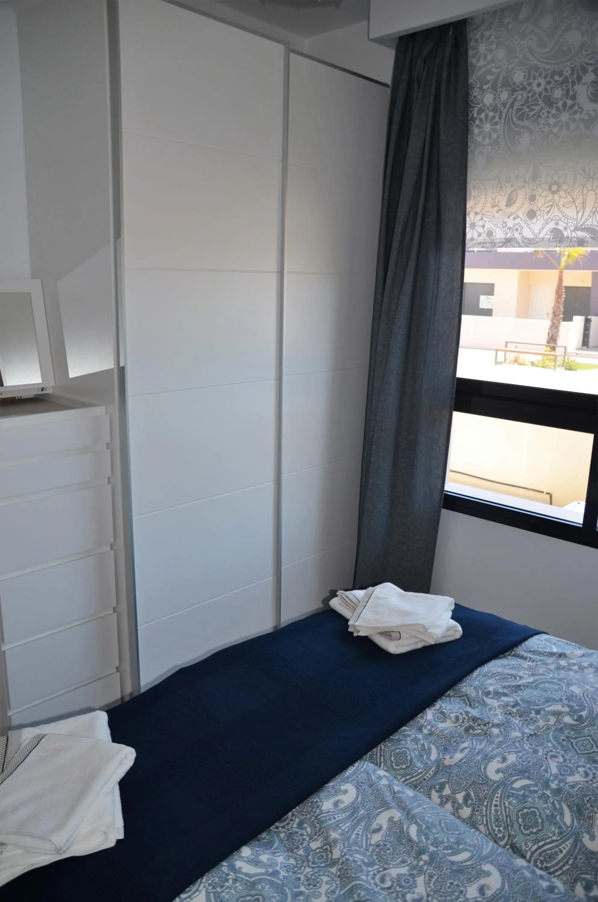 Bed in Higuericas Beach Apartment