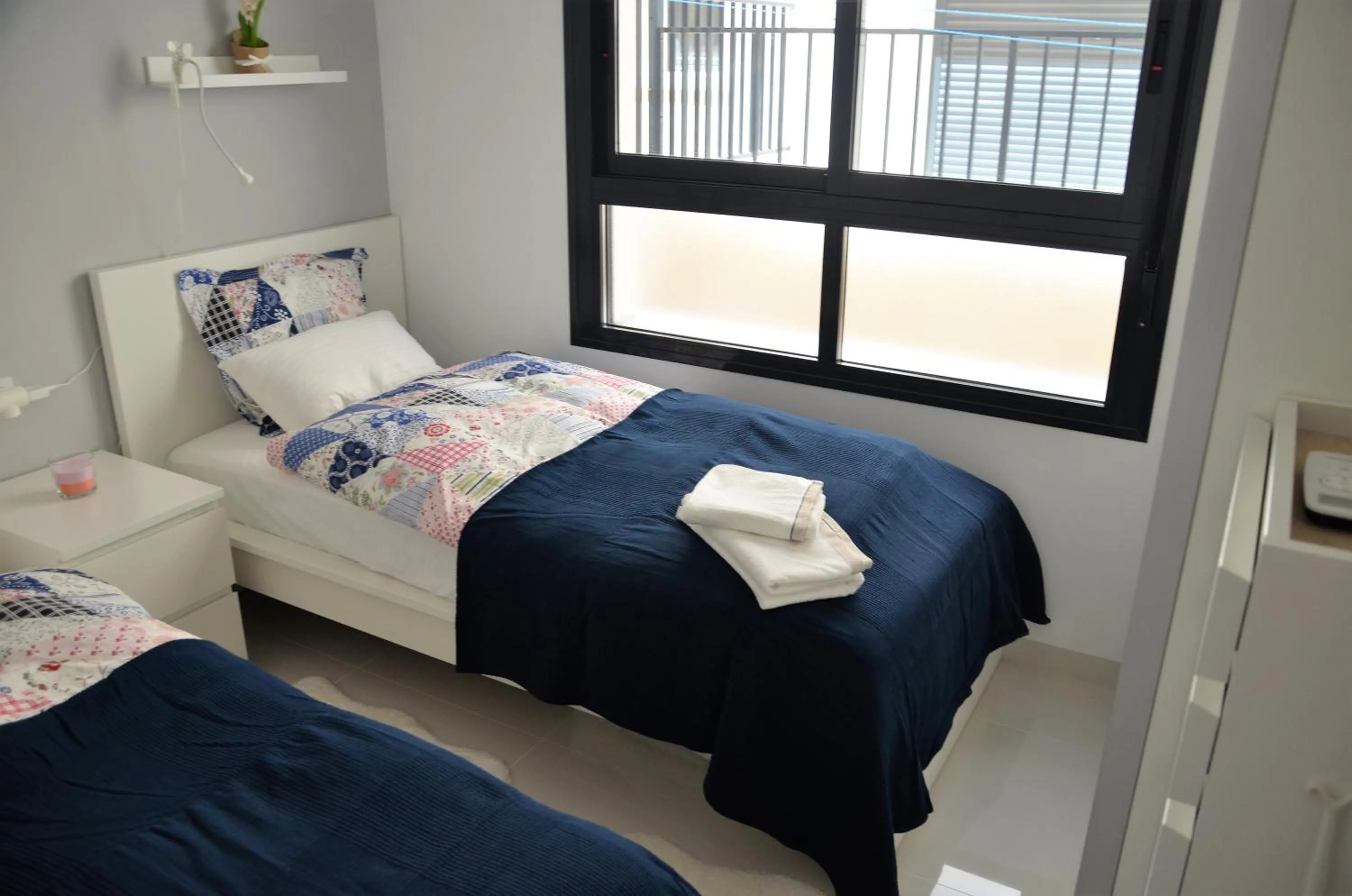 Bed in Higuericas Beach Apartment