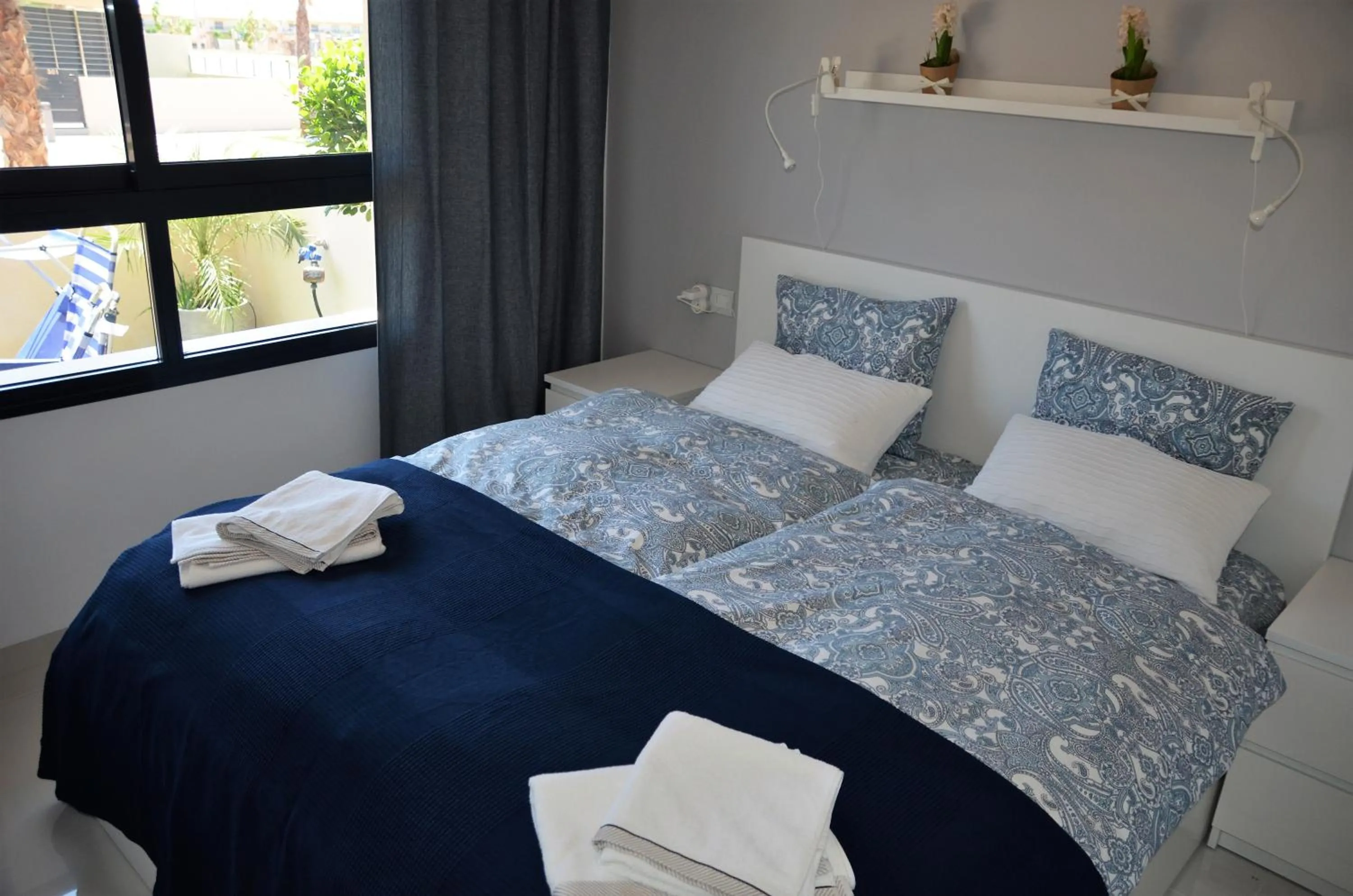 Bed in Higuericas Beach Apartment
