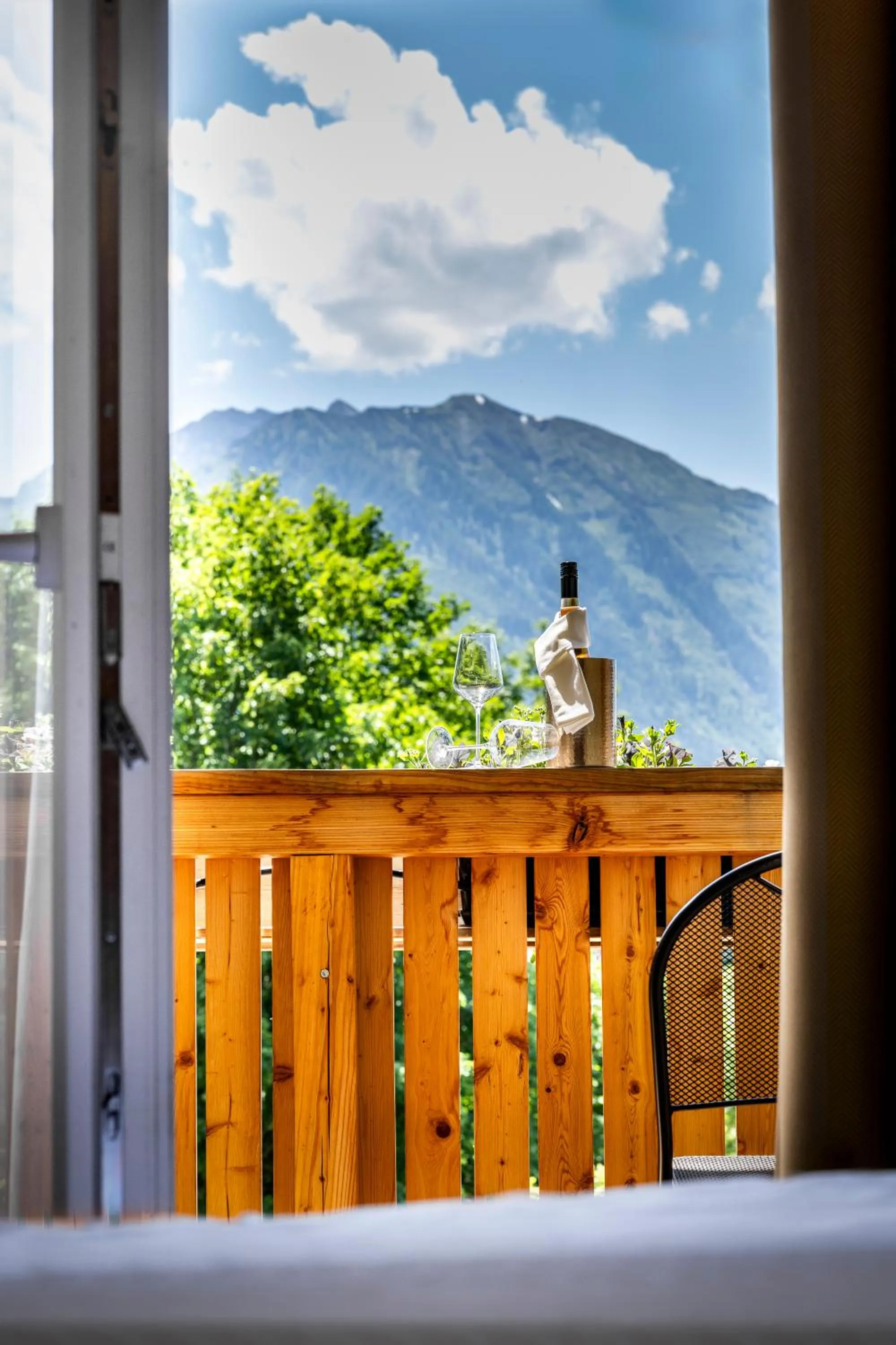 View (from property/room) in Der Alpenblick
