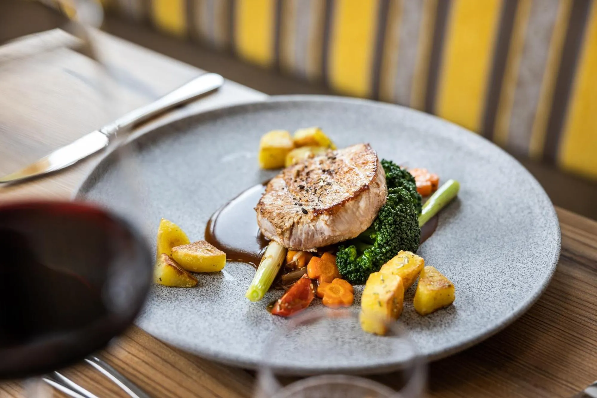 Dinner in Der Alpenblick