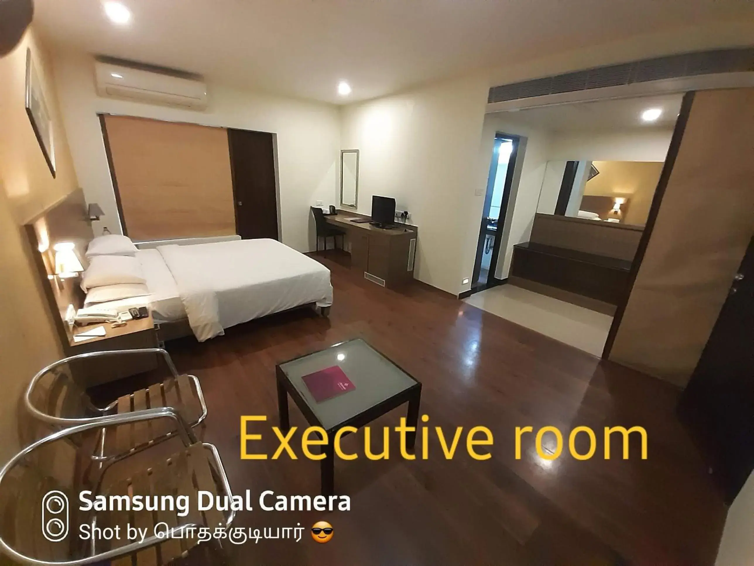 View (from property/room), Bed in Arpanaa Hotel View (from property/room), Bed in Arpanaa Hotel