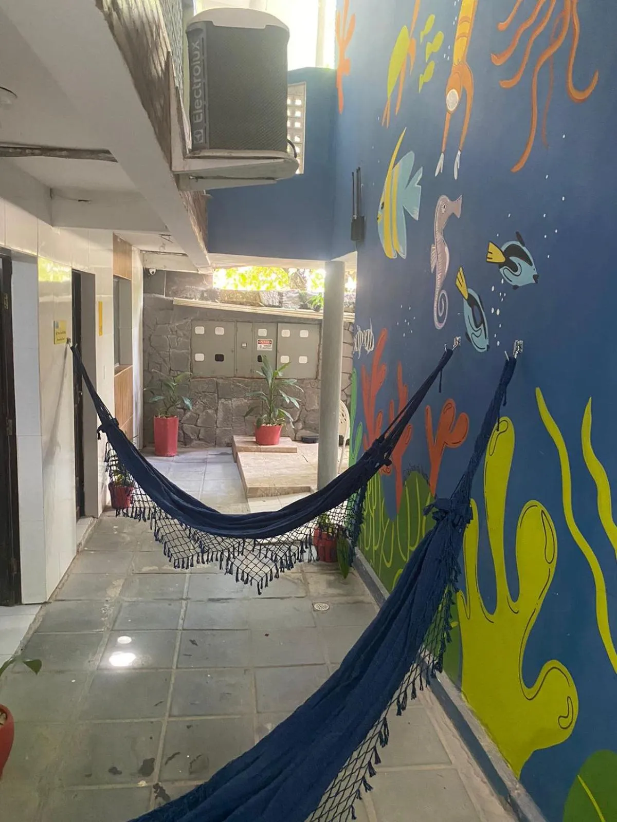 Balcony/Terrace in Pousada Tambaú