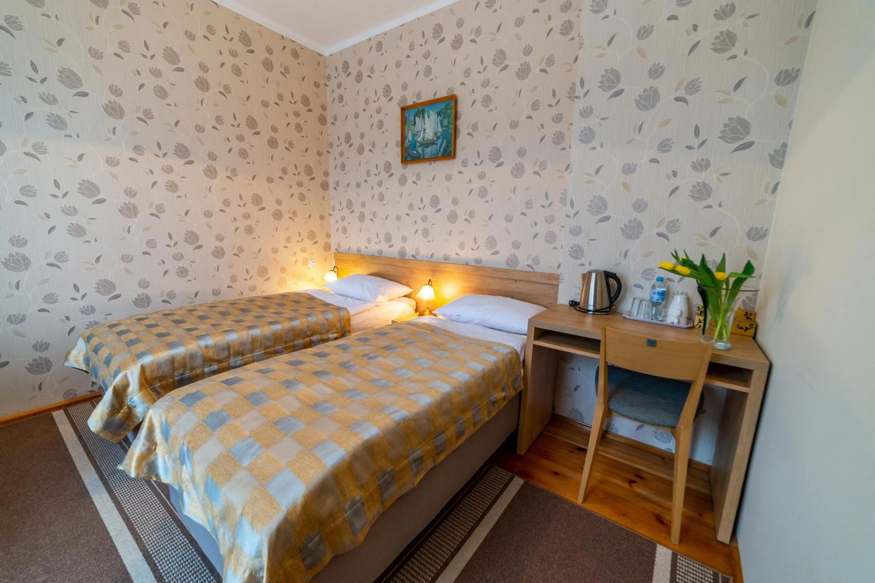 Bed in Pensjonat Mikołajki