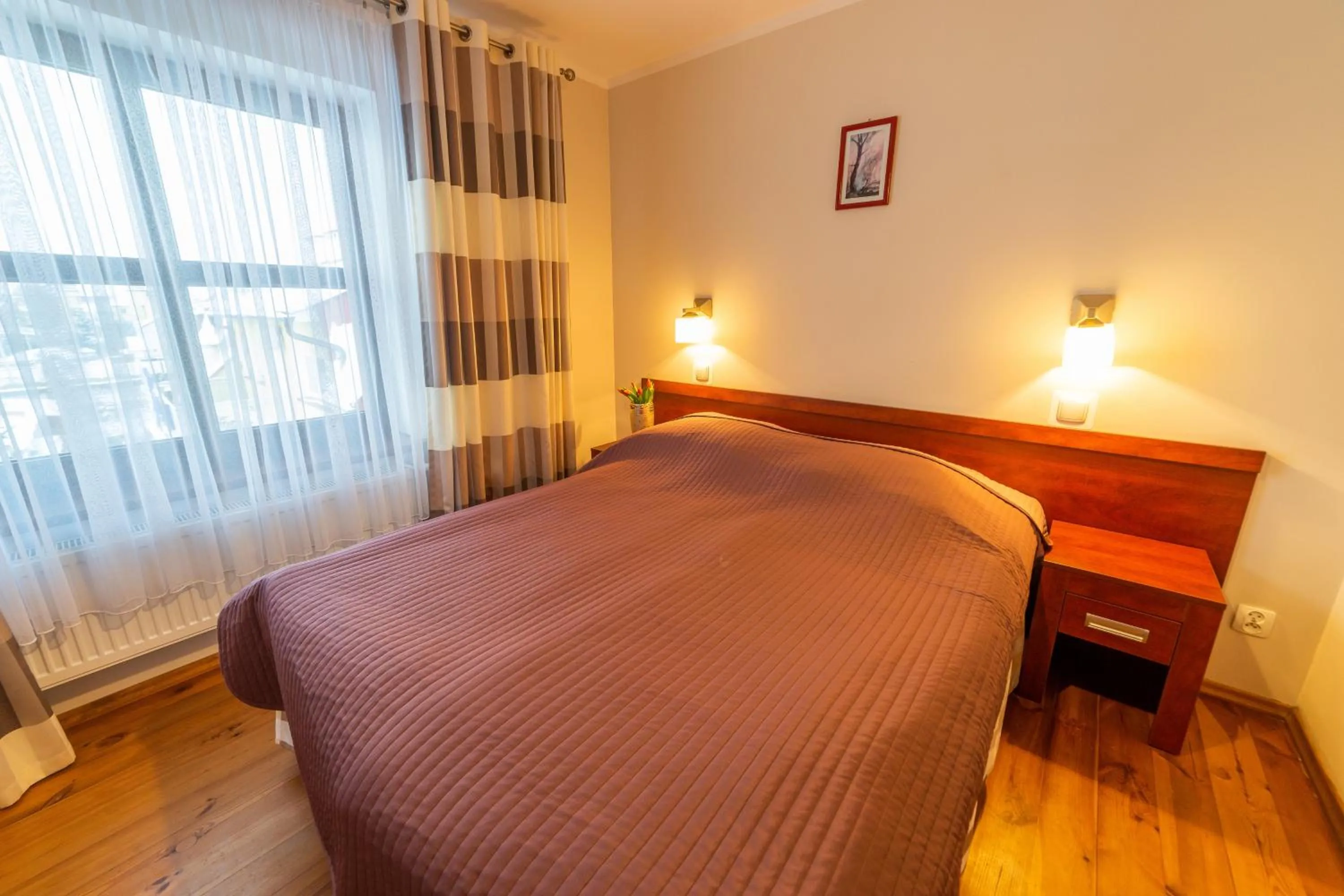 Bed in Pensjonat Mikołajki