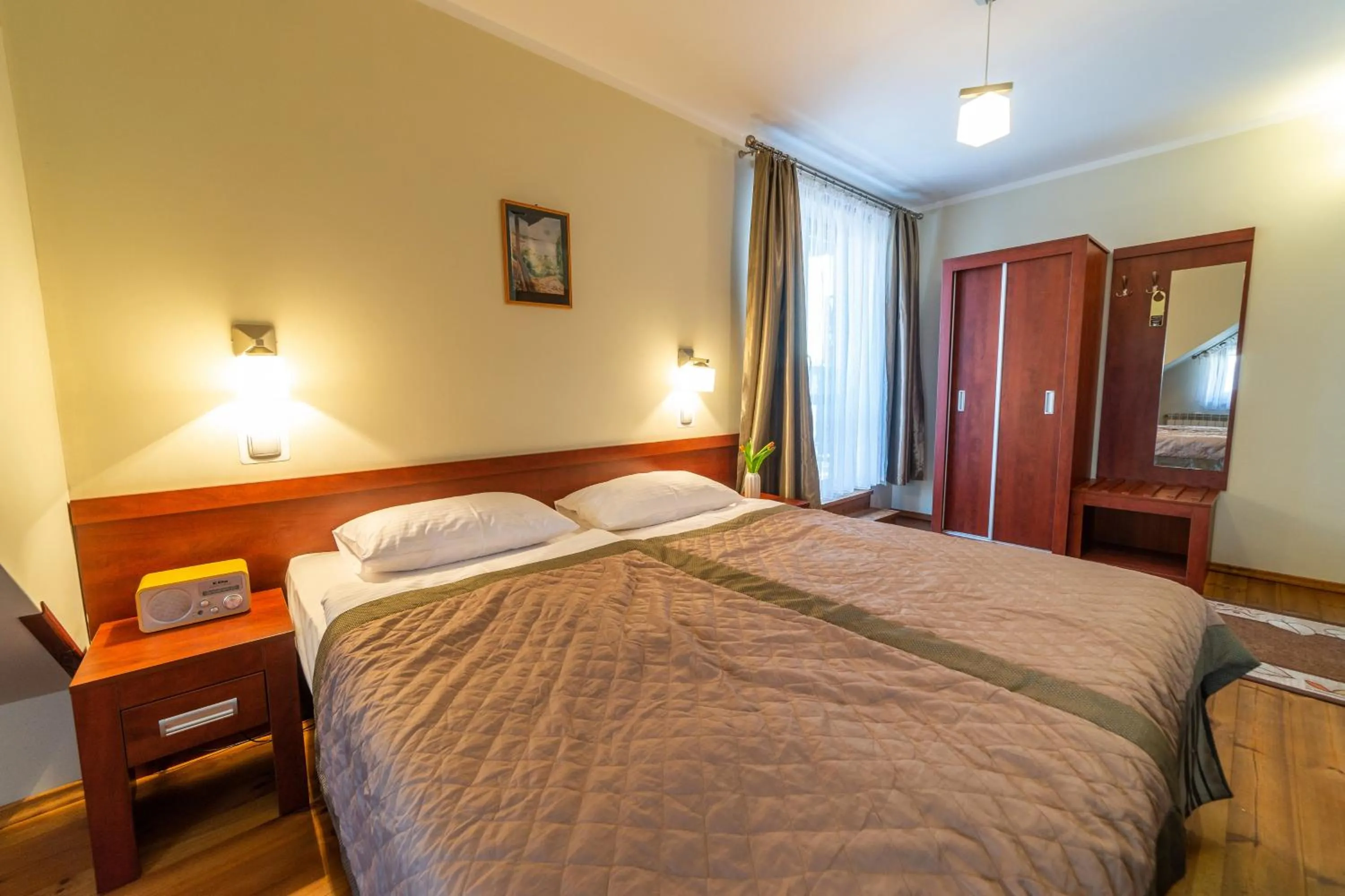 Bed in Pensjonat Mikołajki