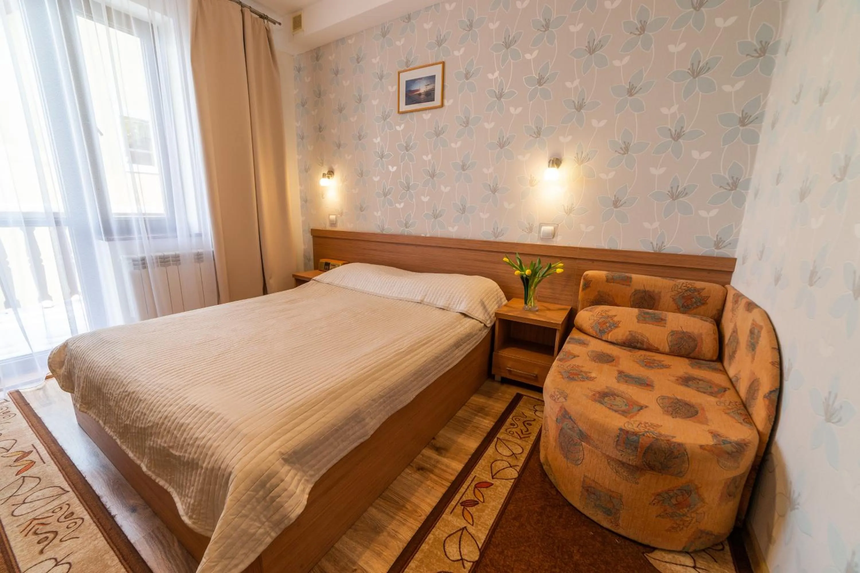 Bed in Pensjonat Mikołajki