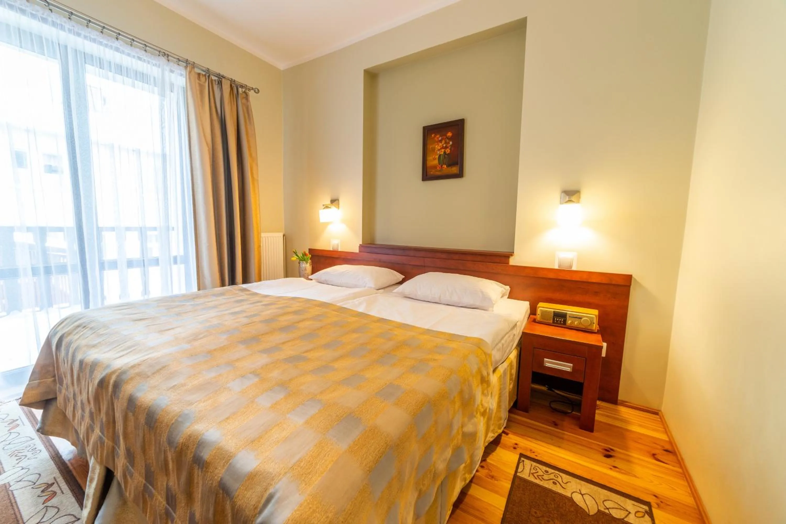 Bed in Pensjonat Mikołajki