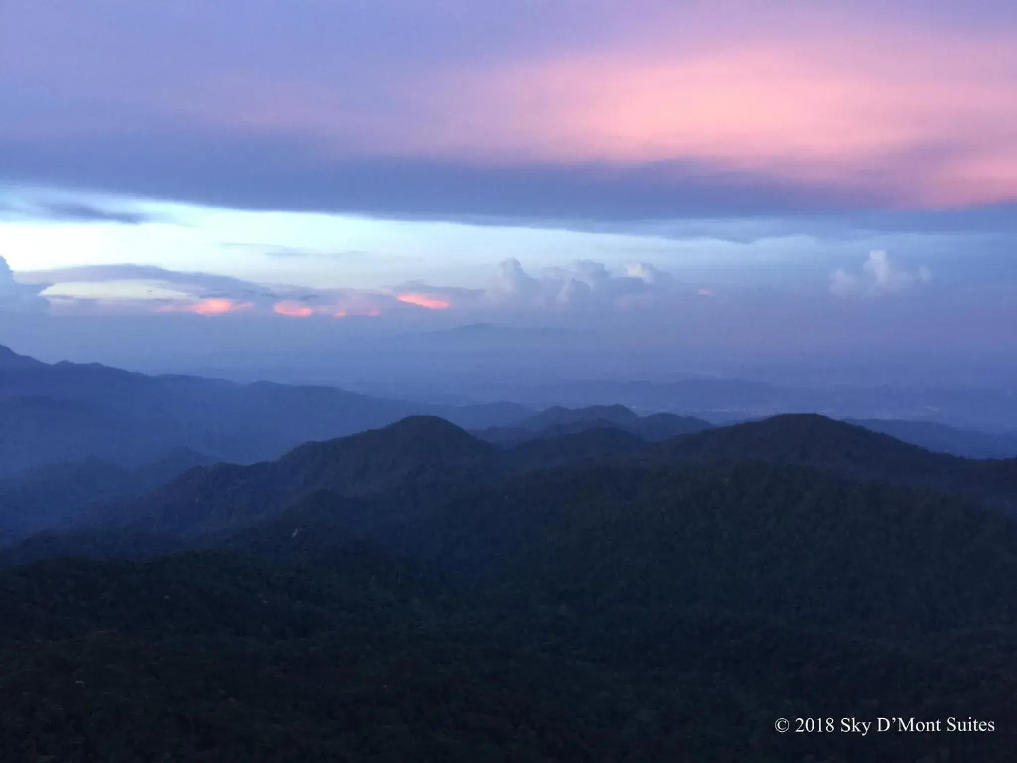 Mountain view in Sky D'Mont Suites Mountain view in Sky D'Mont Suites