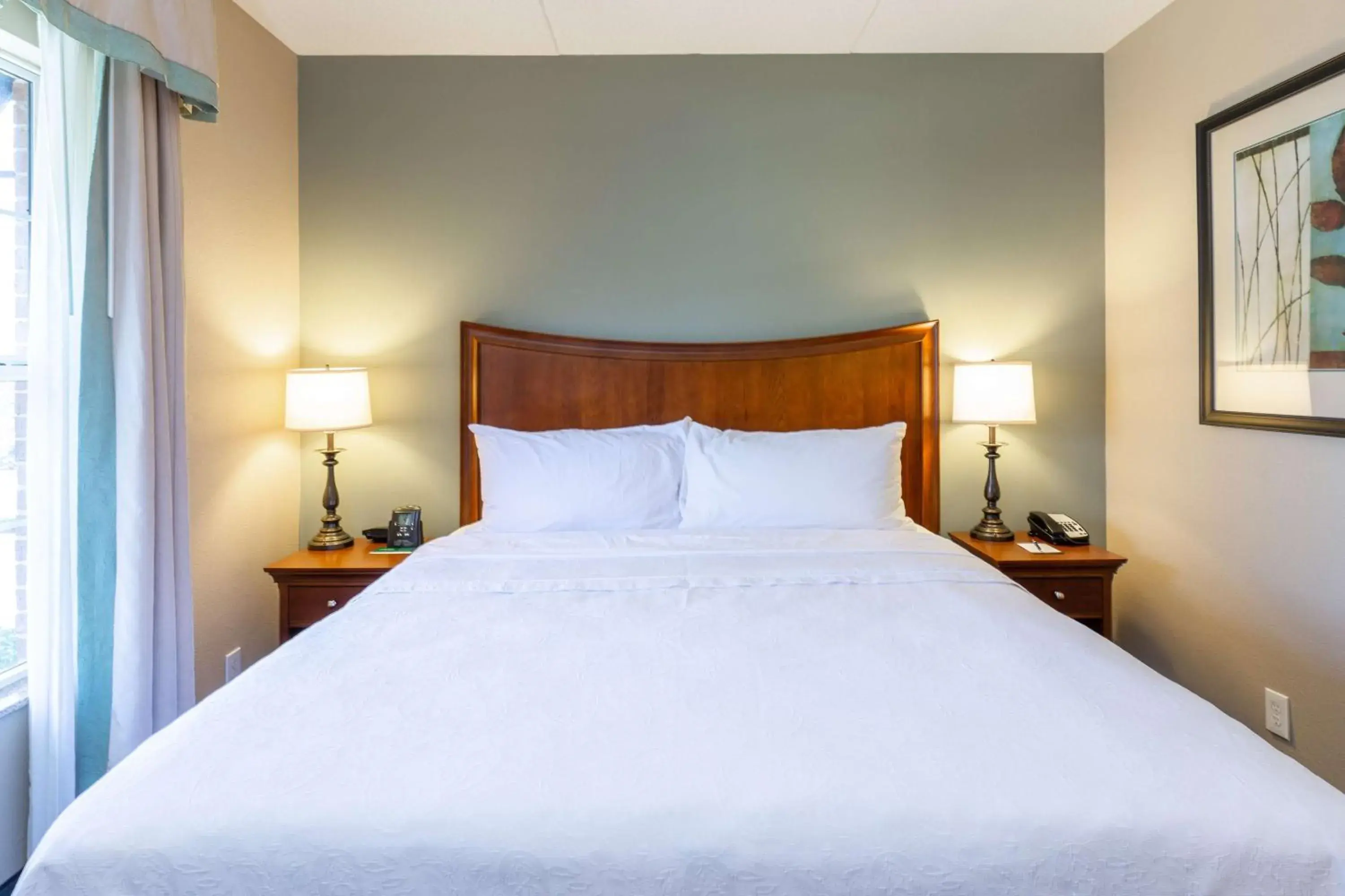 Bed in Homewood Suites by Hilton Lawrenceville Duluth Bed in Homewood Suites by Hilton Lawrenceville Duluth