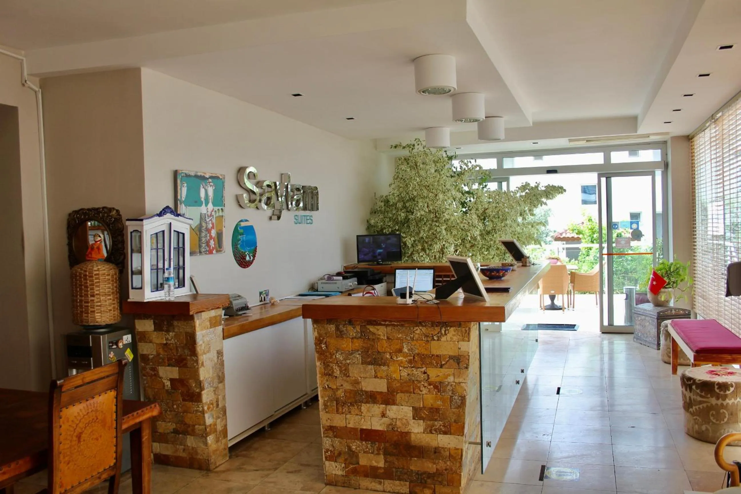 Lobby or reception in Saylam Suites