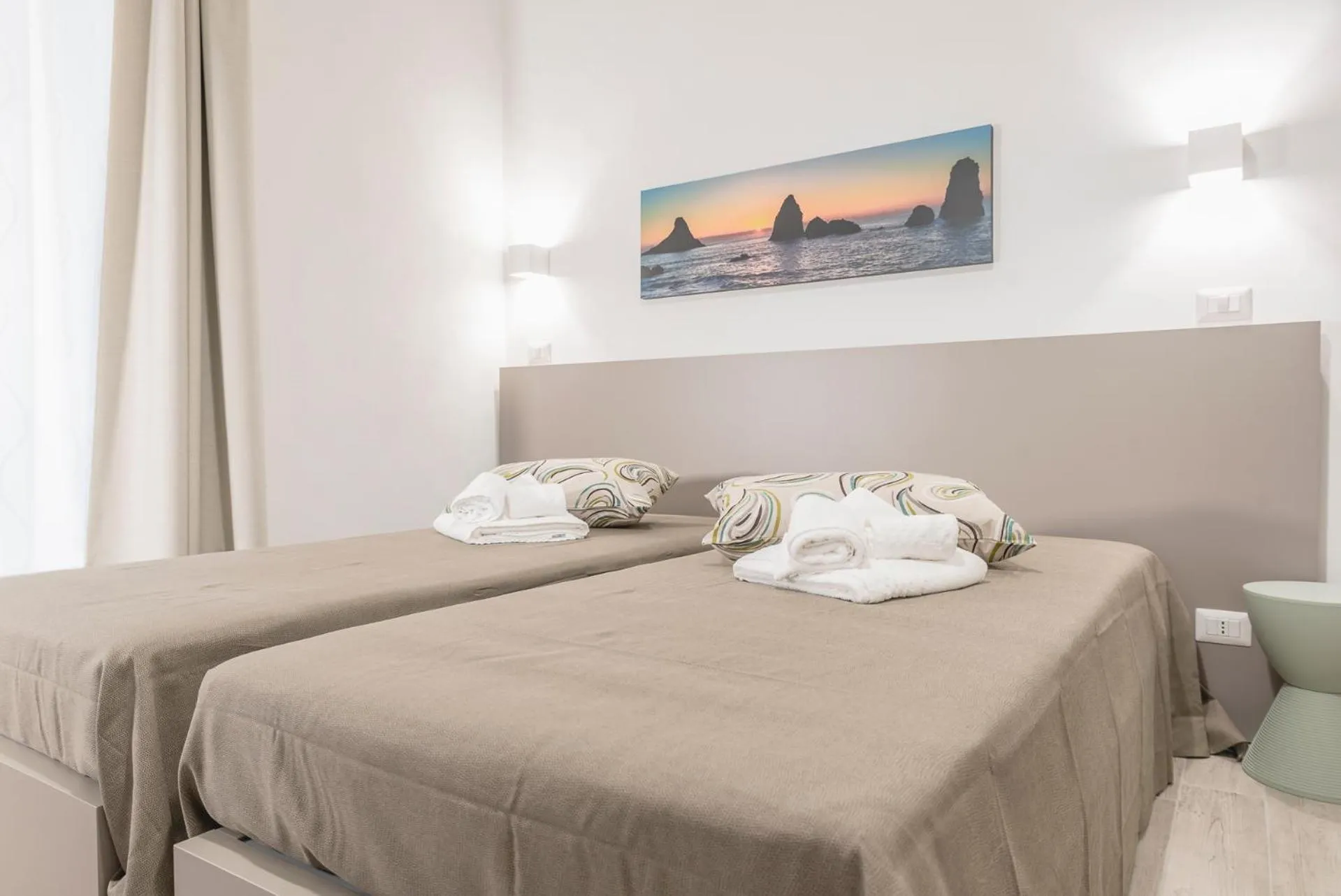 Bed in Fladi House Catania