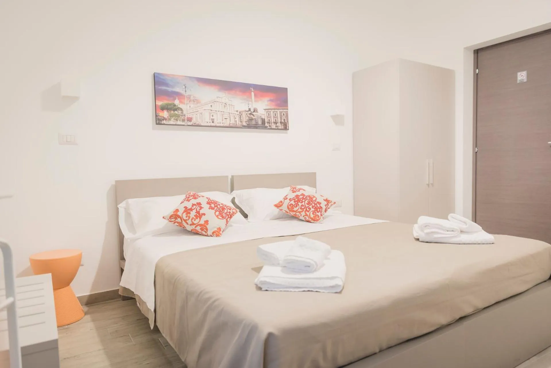 Bed in Fladi House Catania