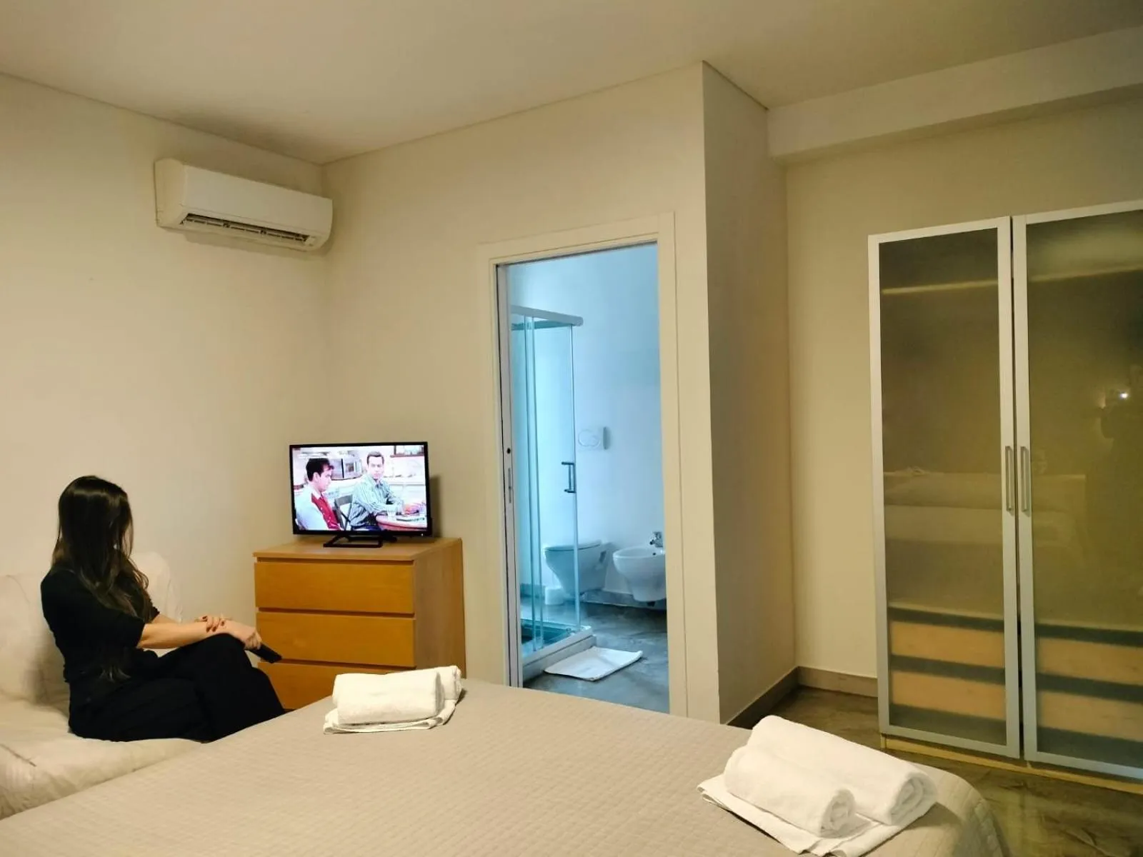 Bedroom, Bed in Residence Igea