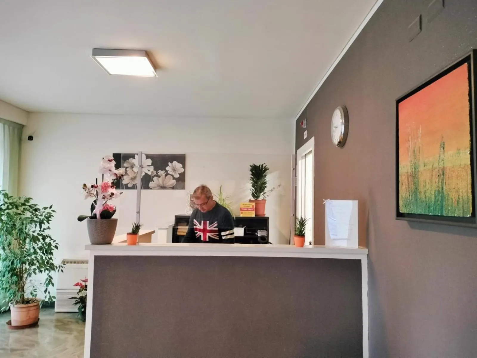 Lobby or reception in Residence Igea