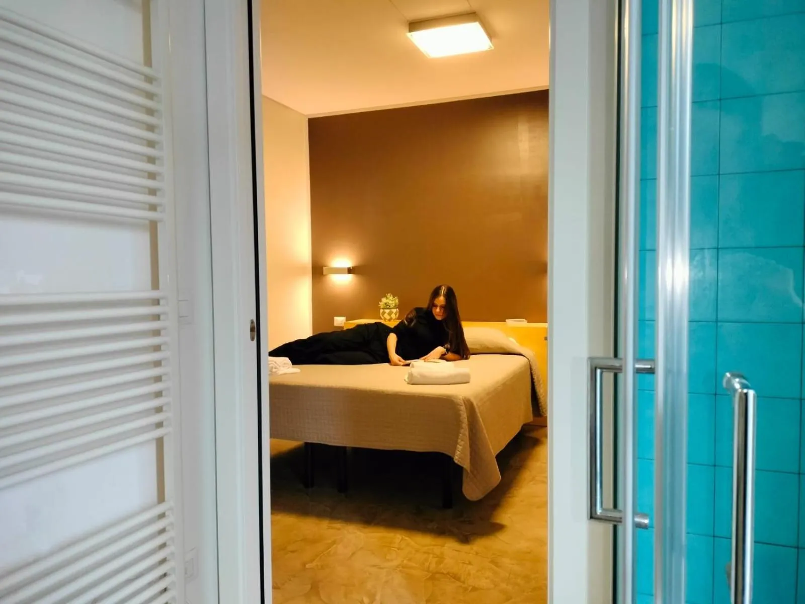 Bedroom, Bed in Residence Igea