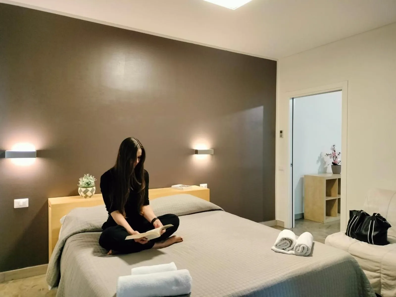 Bedroom, Bed in Residence Igea