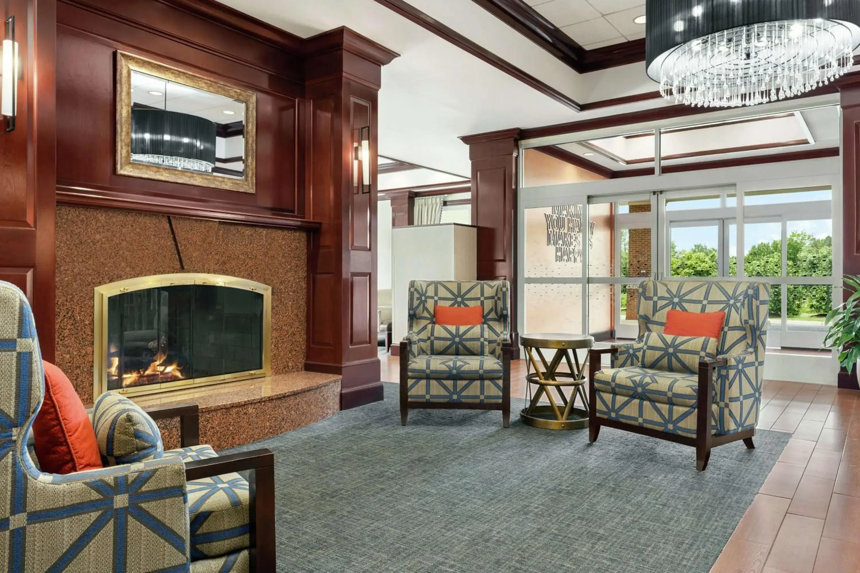 Lobby or reception in Hampton Inn Dulles/Cascades Lobby or reception in Hampton Inn Dulles/Cascades