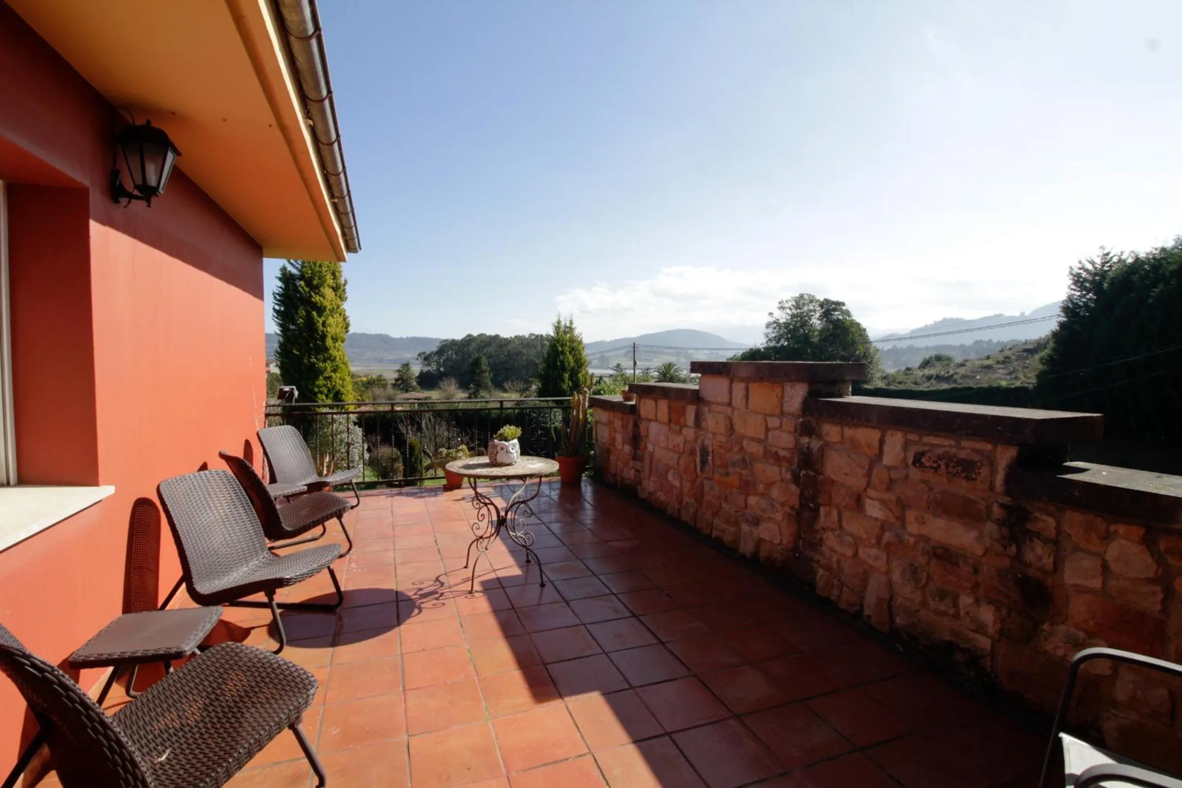 Balcony/Terrace in Hotel Rural Alavera