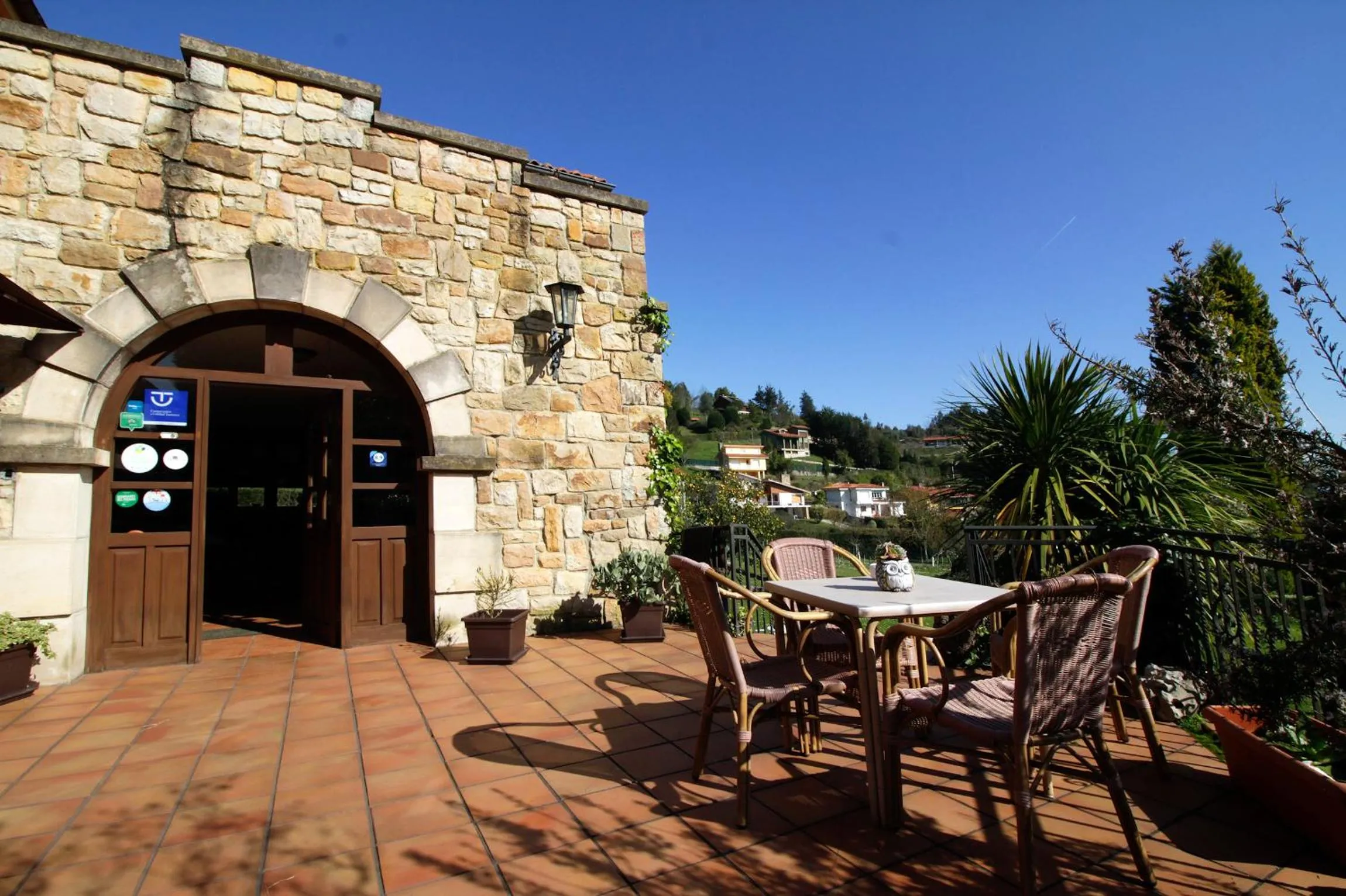 Balcony/Terrace in Hotel Rural Alavera
