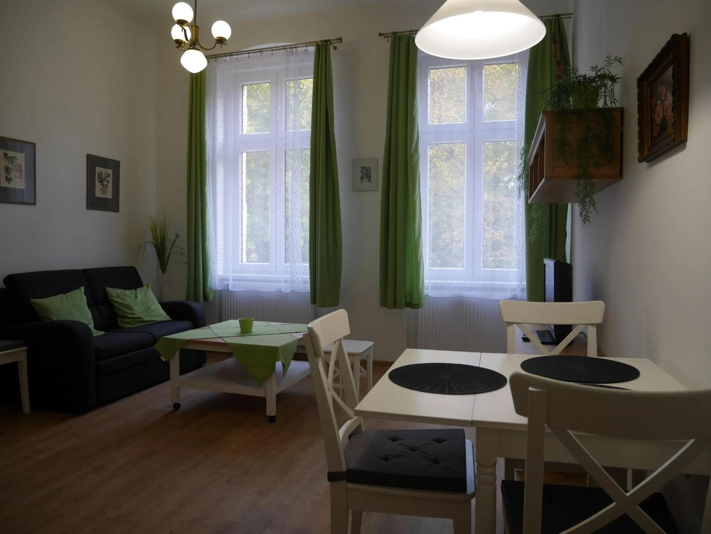 Living room in Moskevská 40