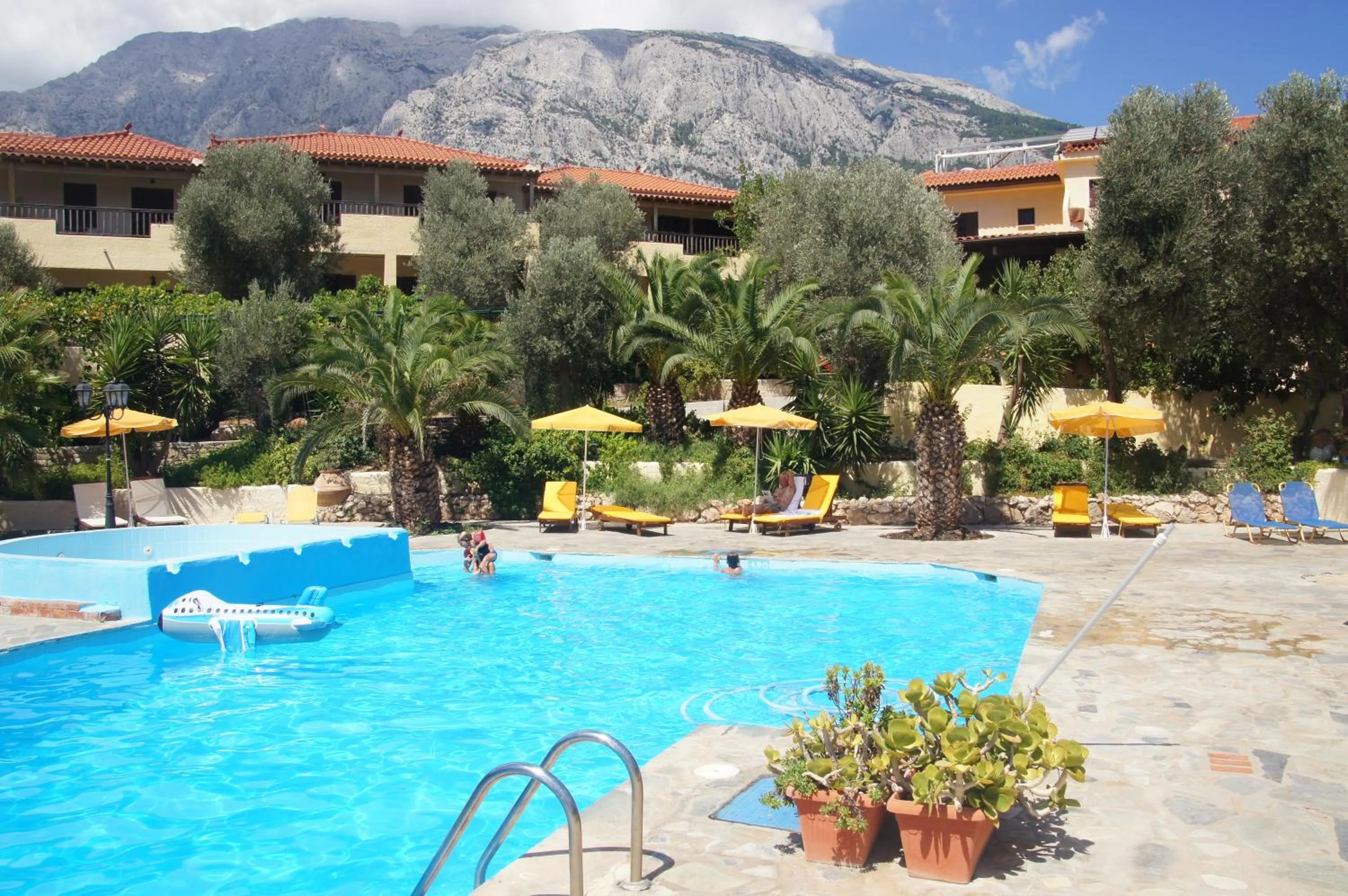 Swimming pool in Limnionas Bay Village Hotel