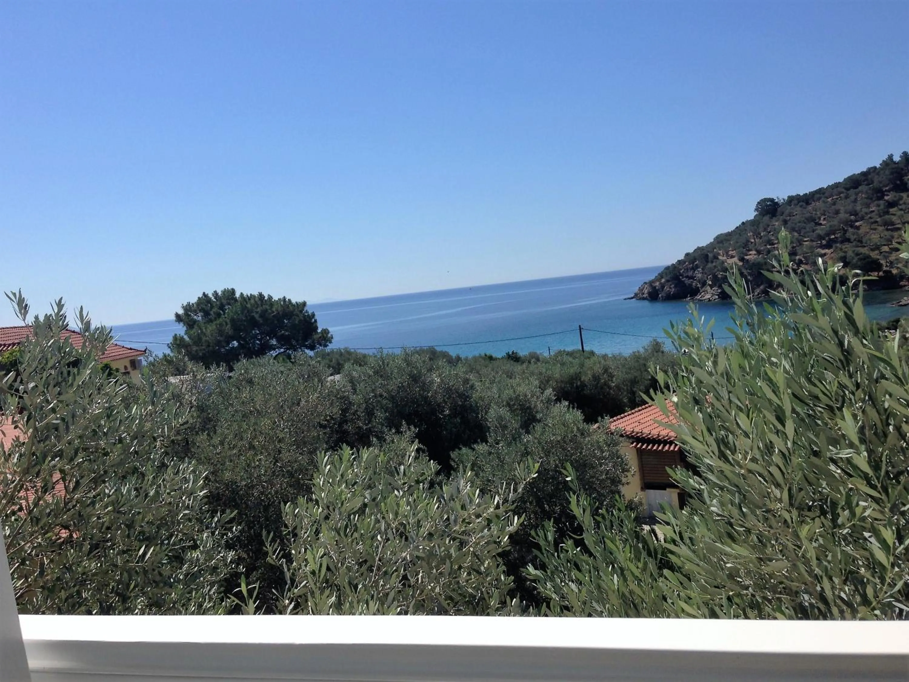 Sea view in Limnionas Bay Village Hotel