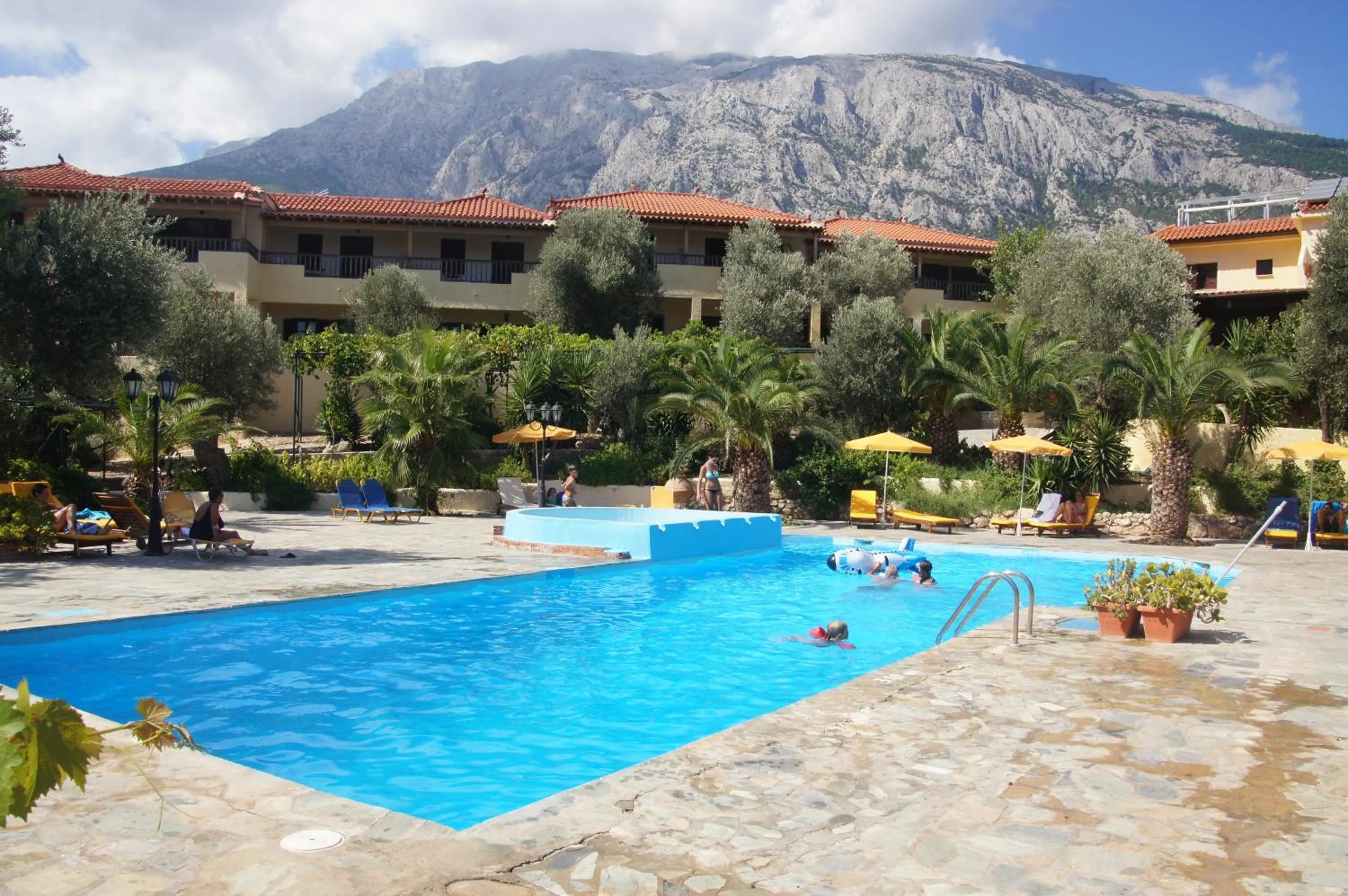 Swimming pool in Limnionas Bay Village Hotel