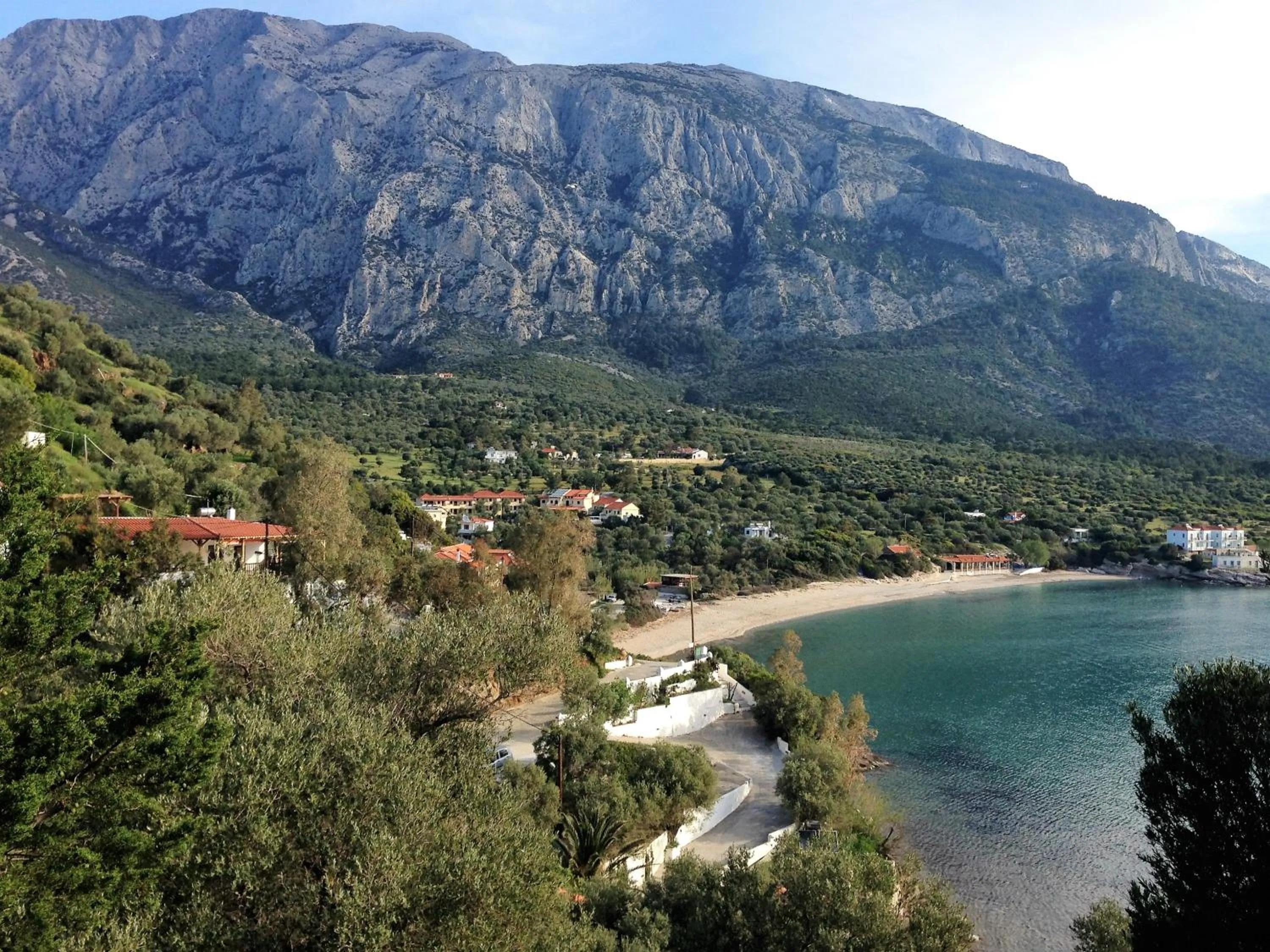 Beach in Limnionas Bay Village Hotel