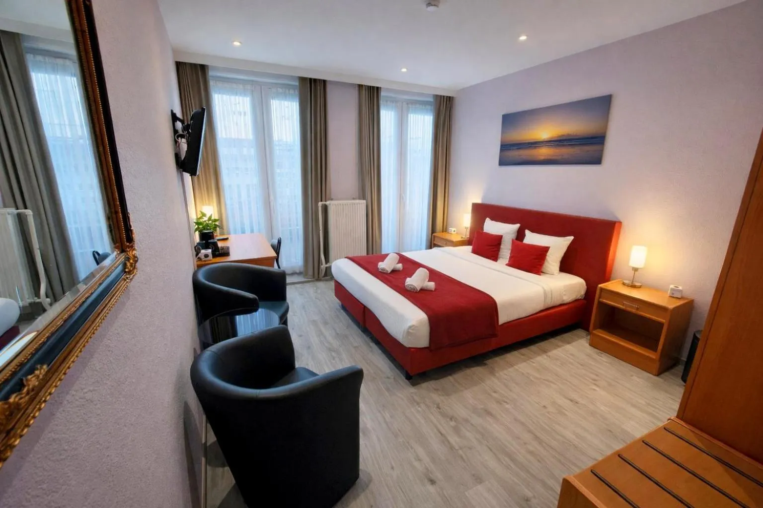 Bed in Hotel Cardiff