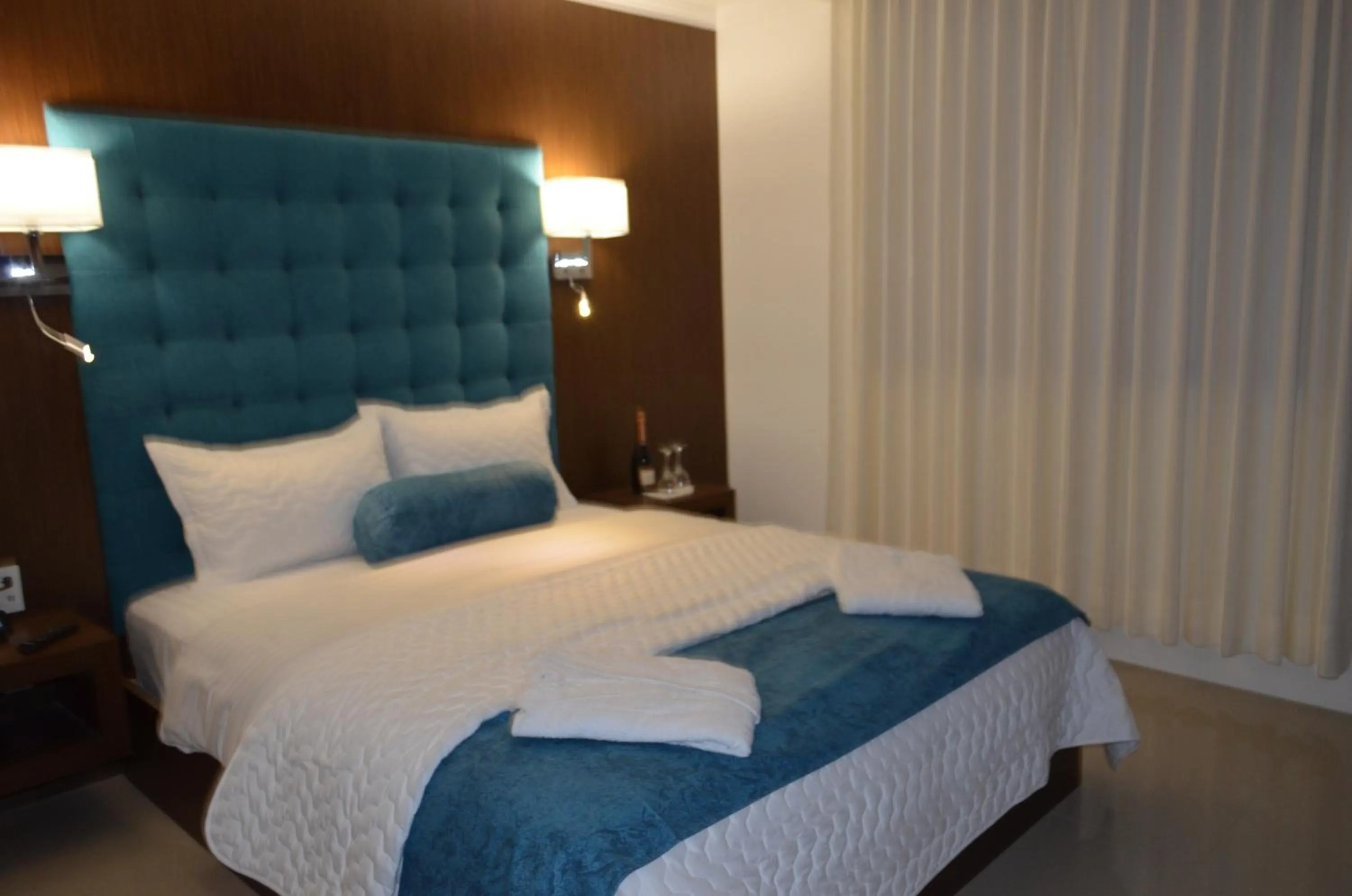Bed in Hotel Gran Mariscal Quito