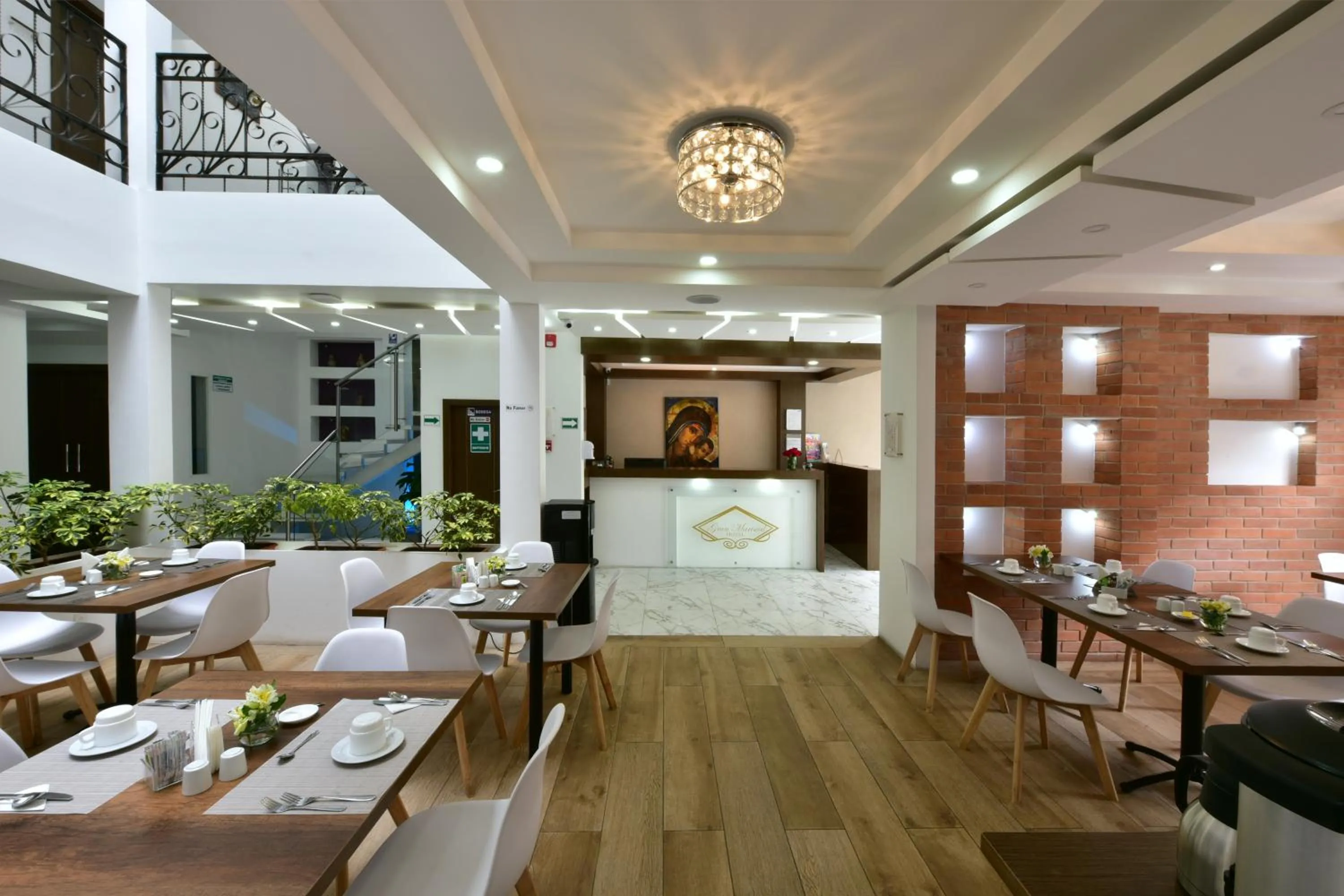Lobby or reception in Hotel Gran Mariscal Quito