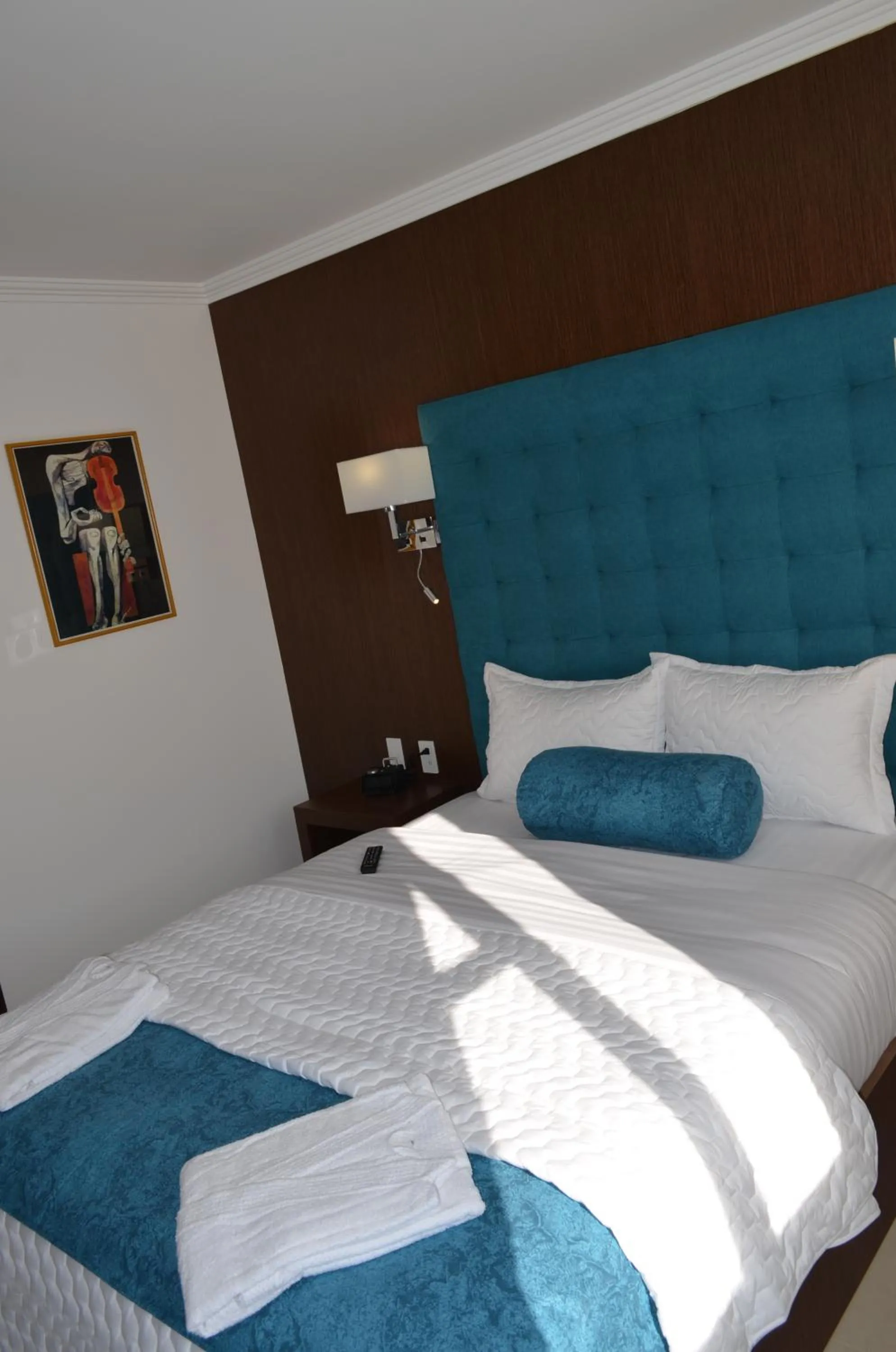 Bed in Hotel Gran Mariscal Quito