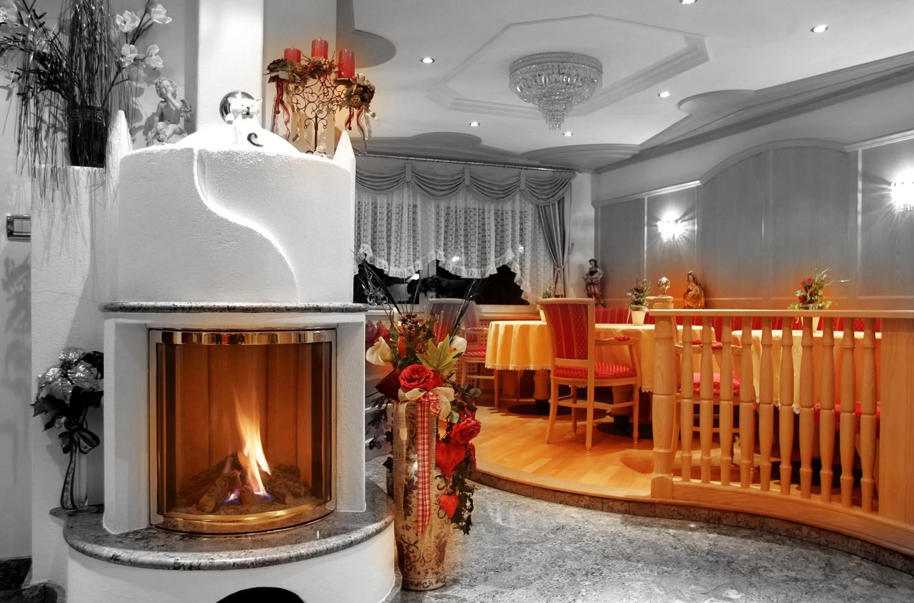 Lobby or reception in Garni B&B Schenk