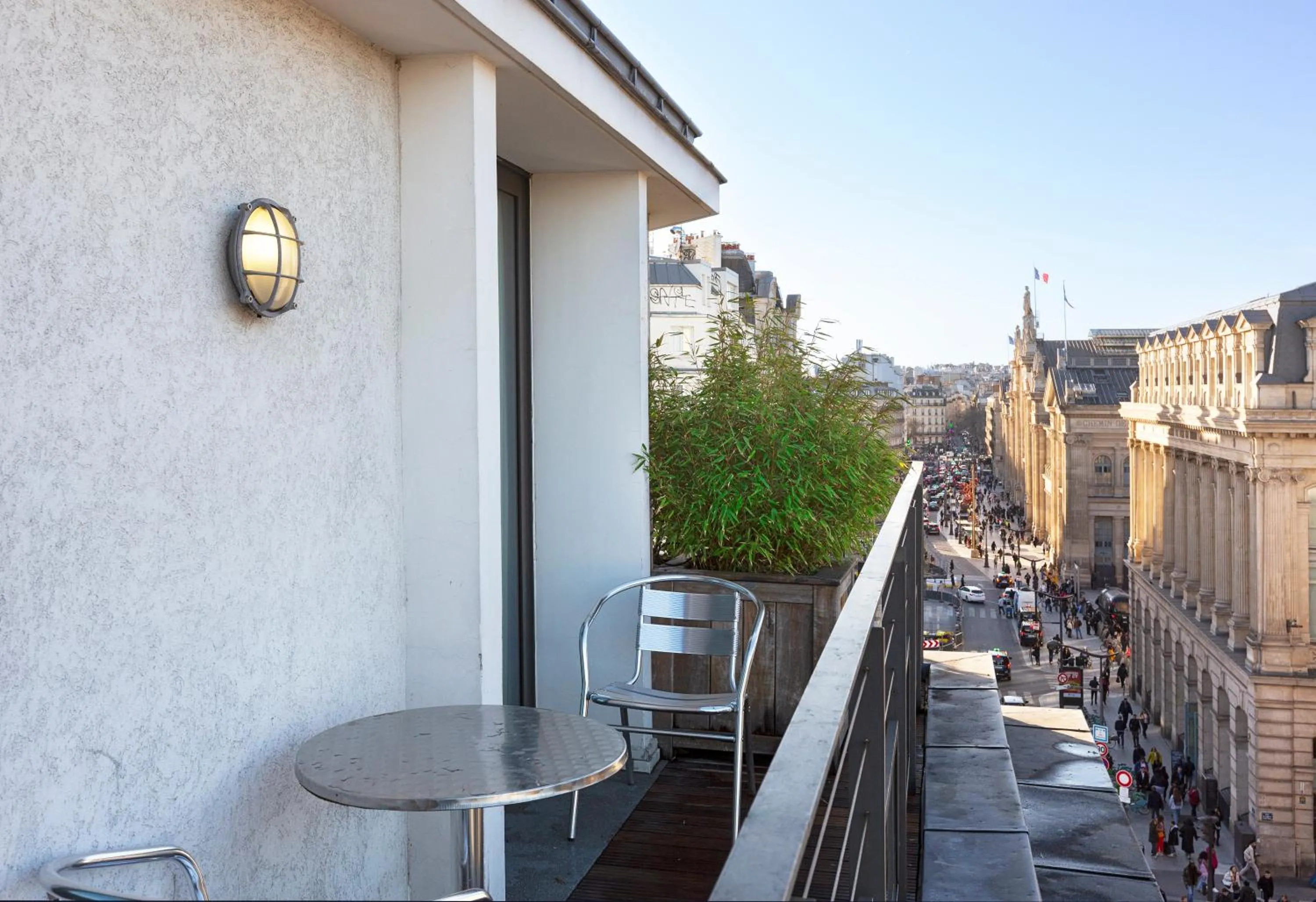 Balcony/Terrace in Hôtel Hor Europe