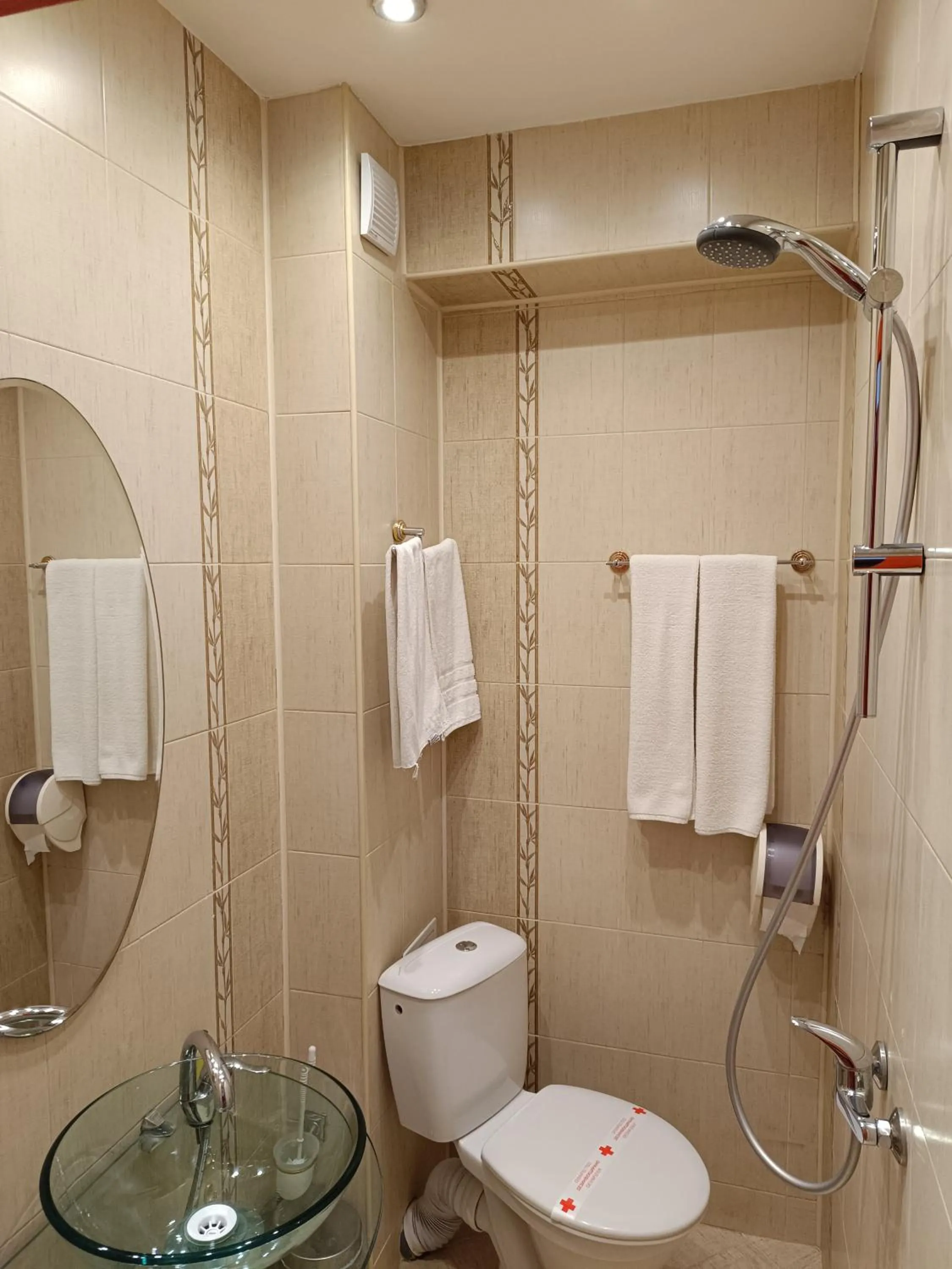 Toilet in Family Hotel Rai