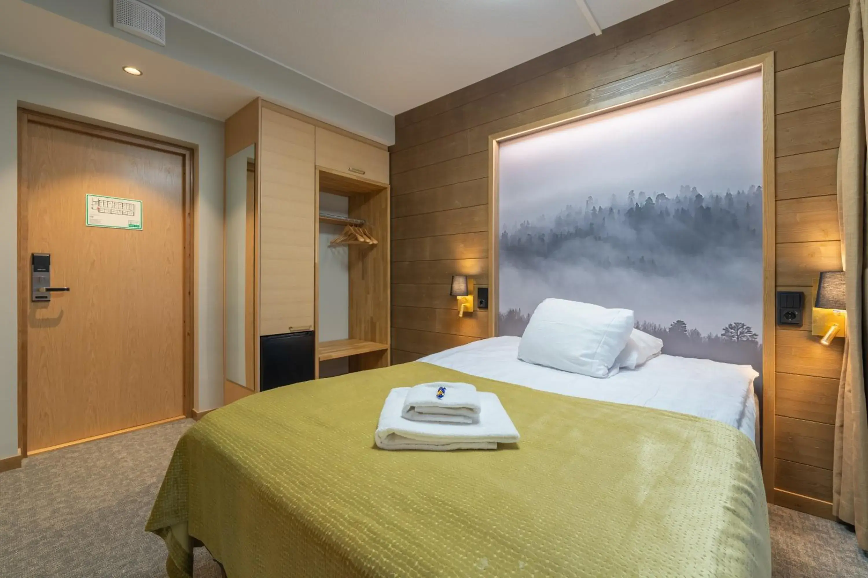 Bedroom, Bed in Kultahippu Hotel & Apartments Bedroom, Bed in Kultahippu Hotel & Apartments