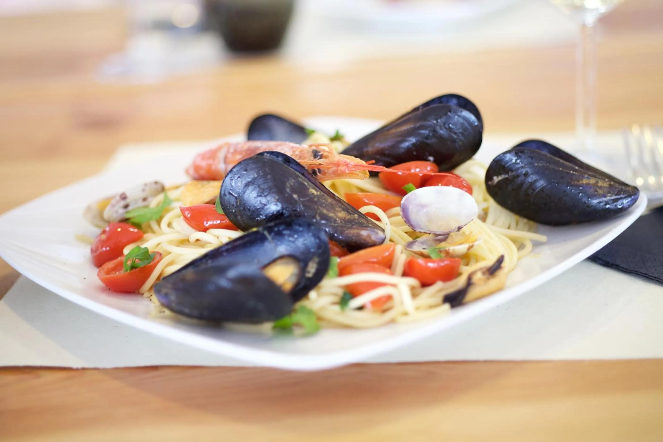 Restaurant/places to eat in Hotel il Delfino