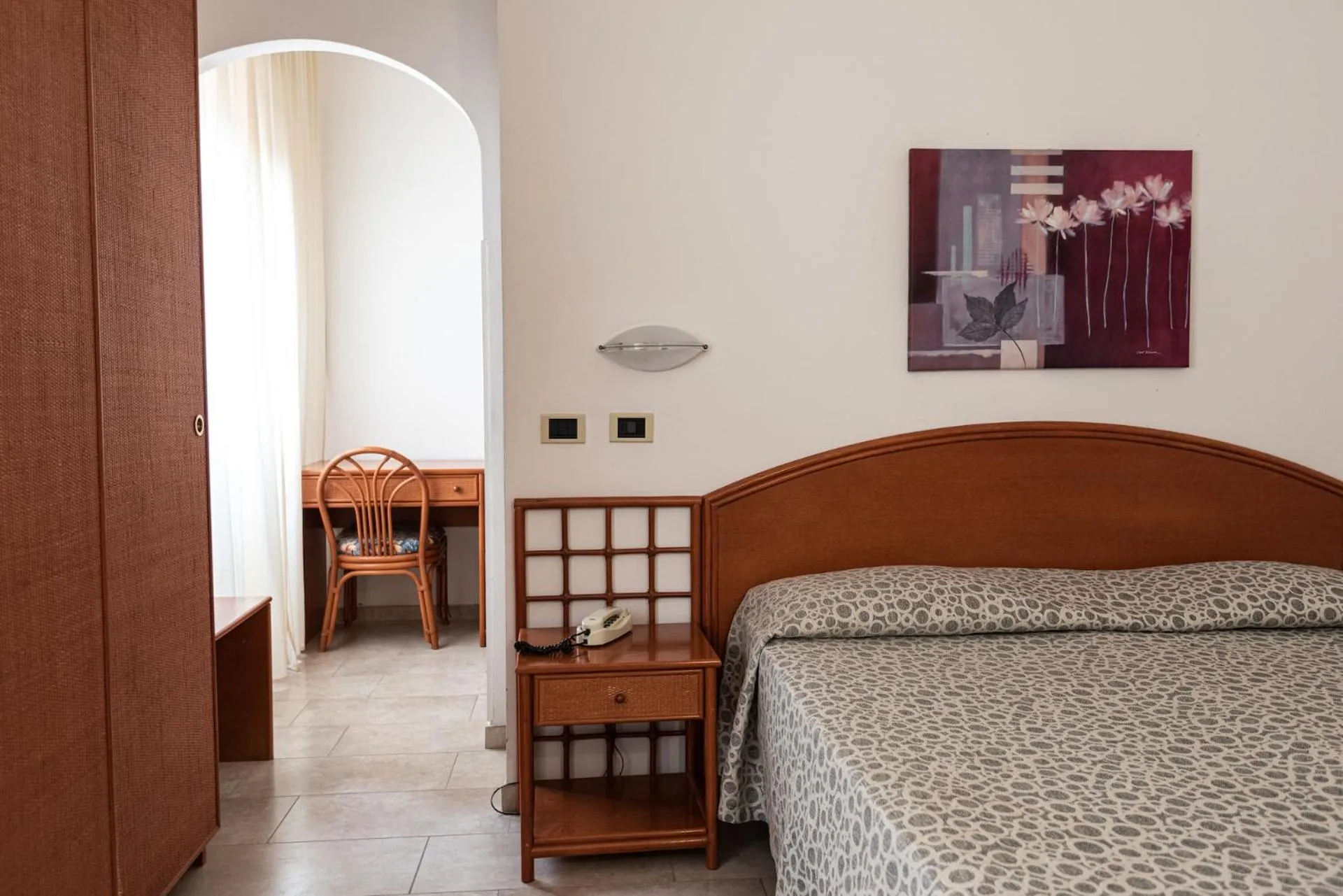 Bed in Hotel il Delfino