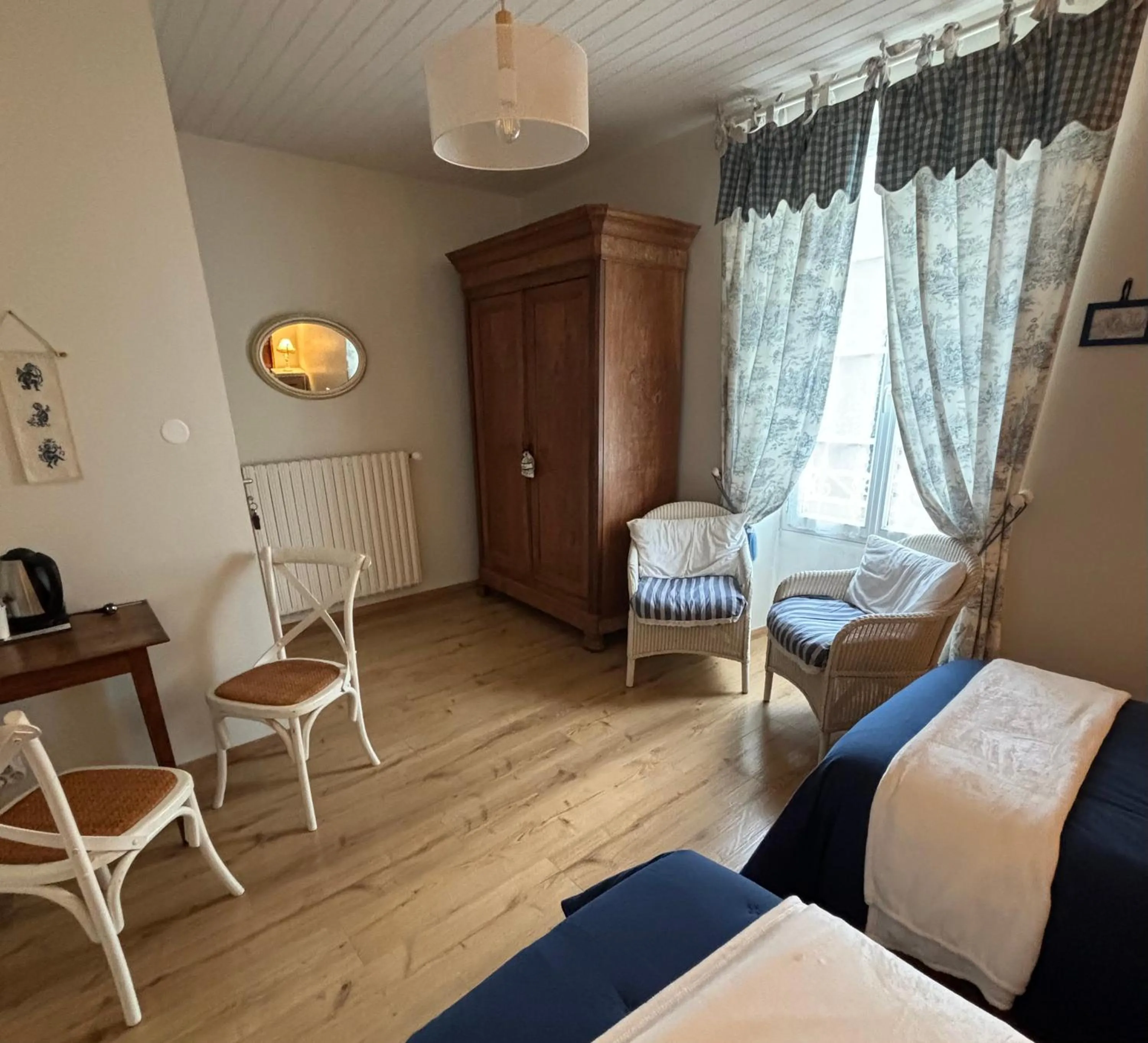 Bed in Chambres d'Hôtes Le Tilleul