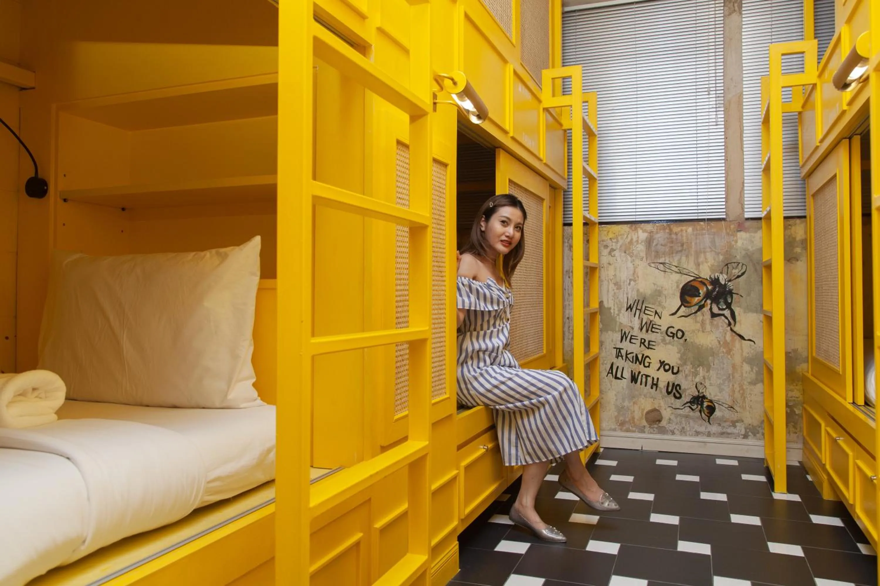 People in Azure Hostel Bangkok