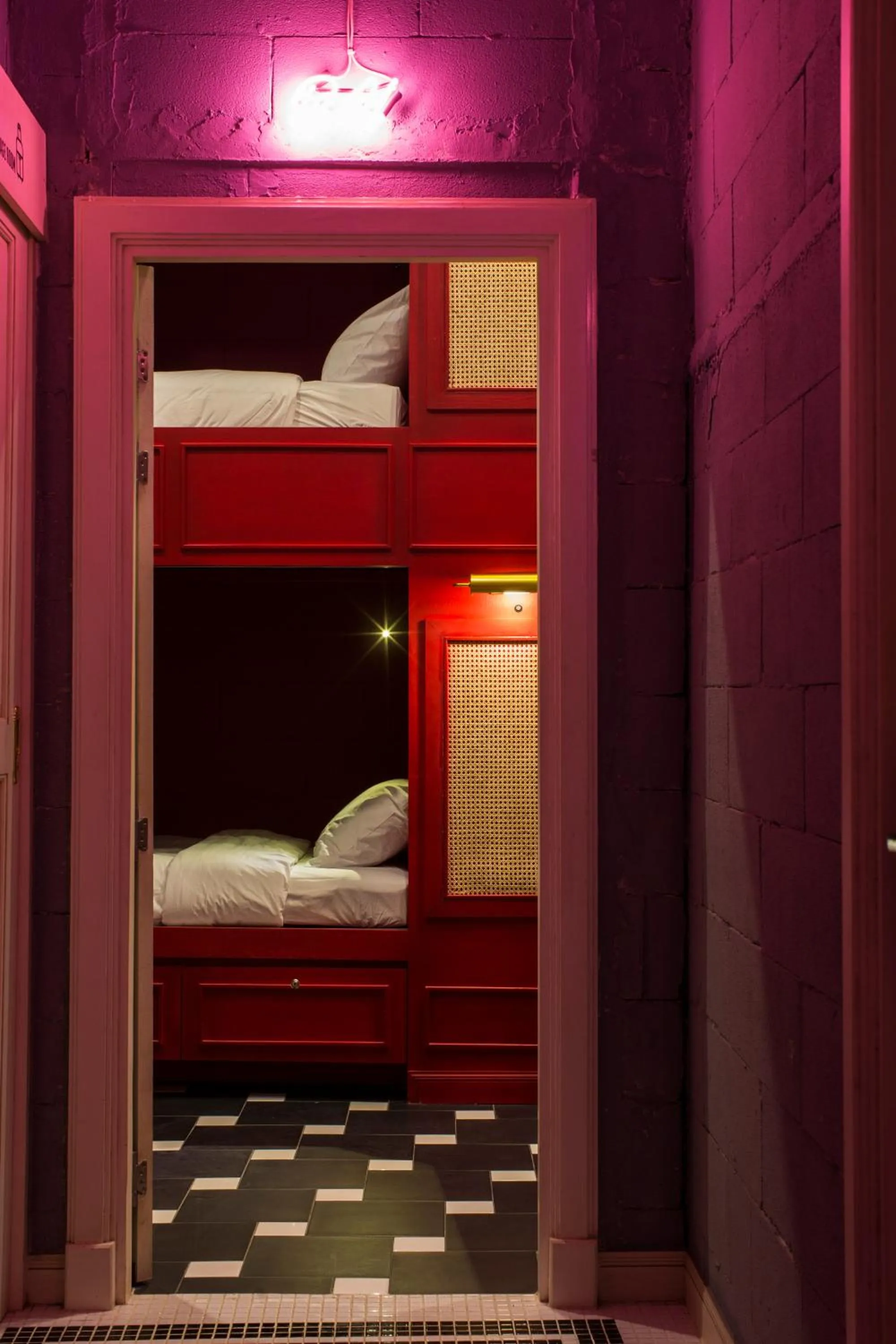 Decorative detail in Azure Hostel Bangkok